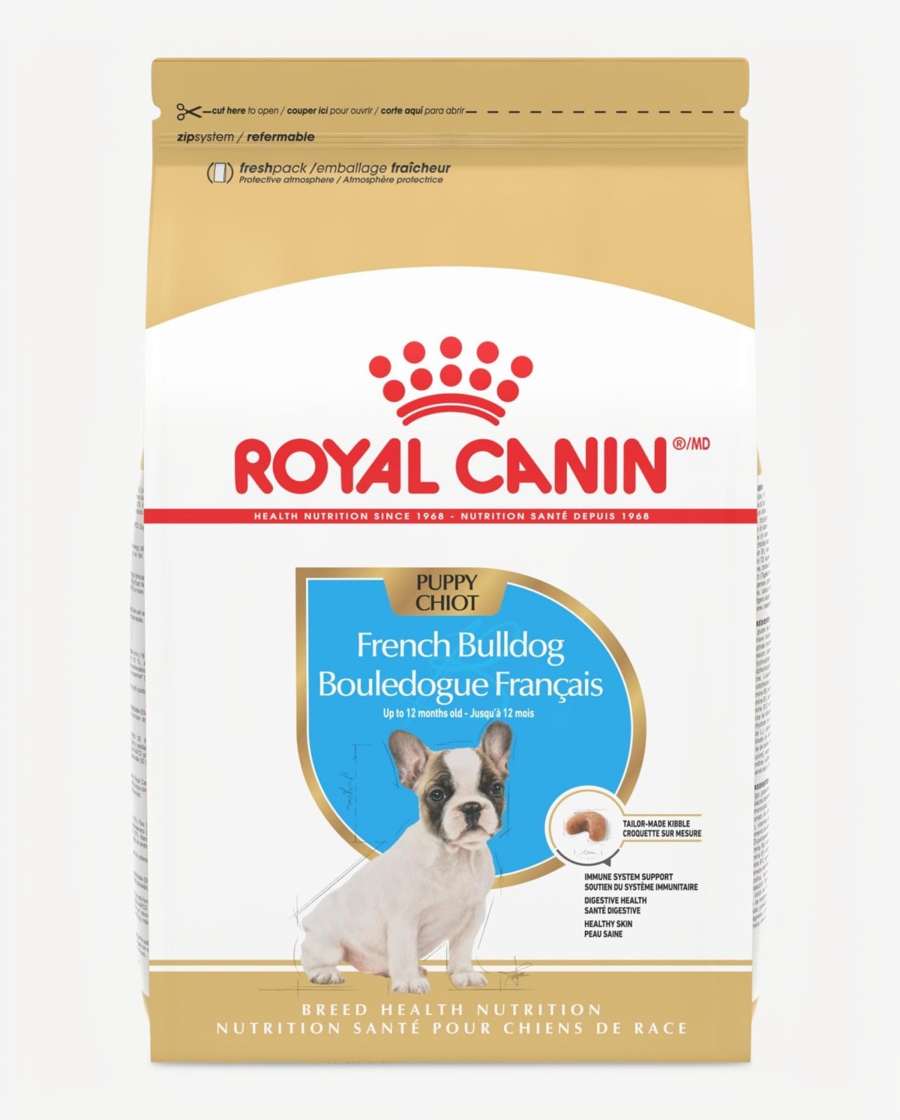 Premium French Bulldog Puppy Dry Dog Food, 10.5 lb - Nutrient-Rich, Healthy Grow Premium French Bulldog Puppy Dry Dog Food, 10.5 lb - Nutrient-Rich, Healthy Grow