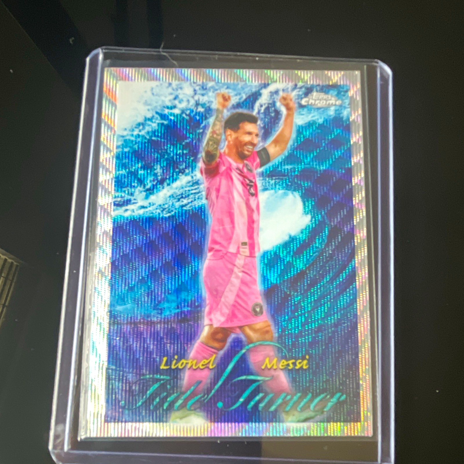 Topps 2026 Topps Chrome MLS Tide TurnerInsert Lionel Messi Inter Miami CF Card