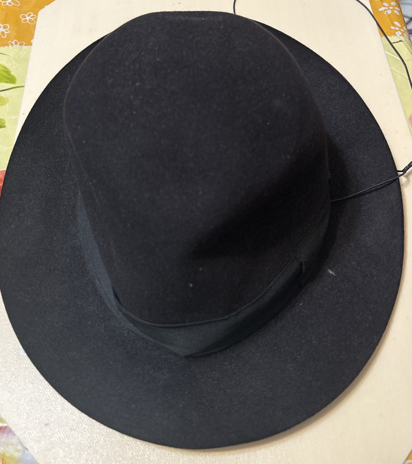 Borsalino 1857 Alessandria 55 Hat Used Good Condition Borsalino 1857 Alessandria 55 Hat Used Good Condition