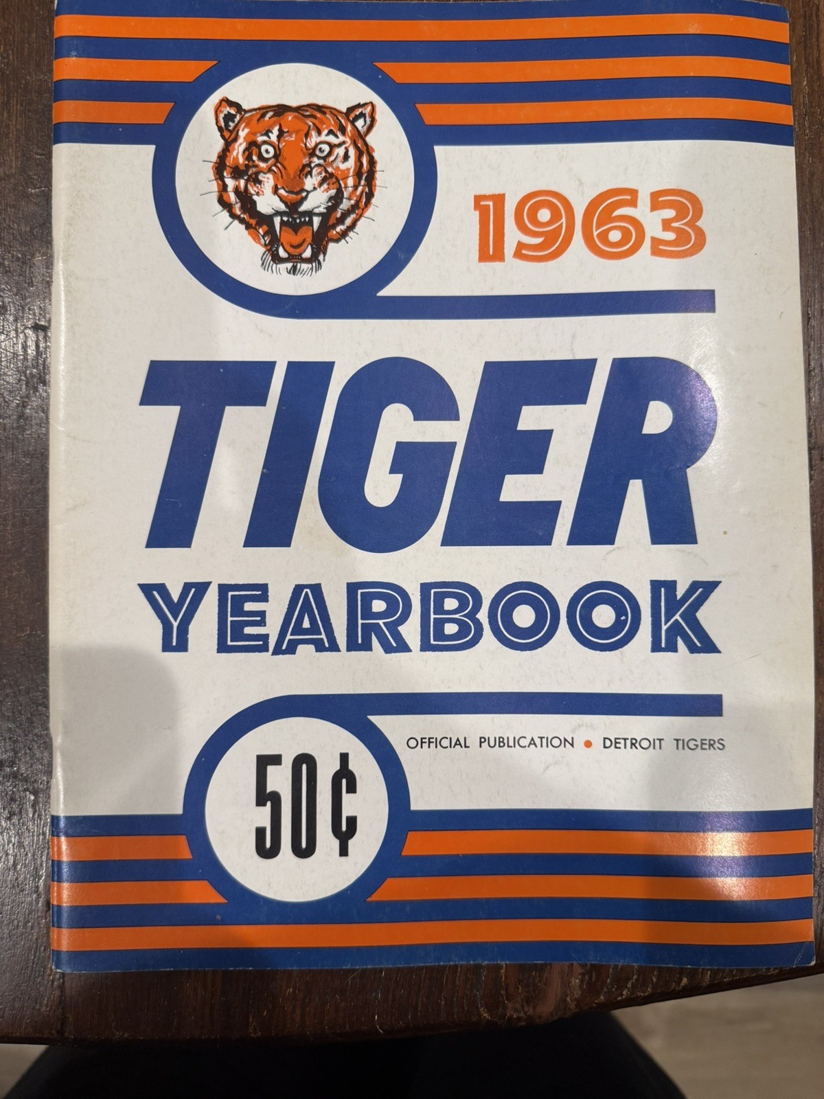 Vintage 1963 Detroit Tigers Yearbook Vintage 1963 Detroit Tigers Yearbook