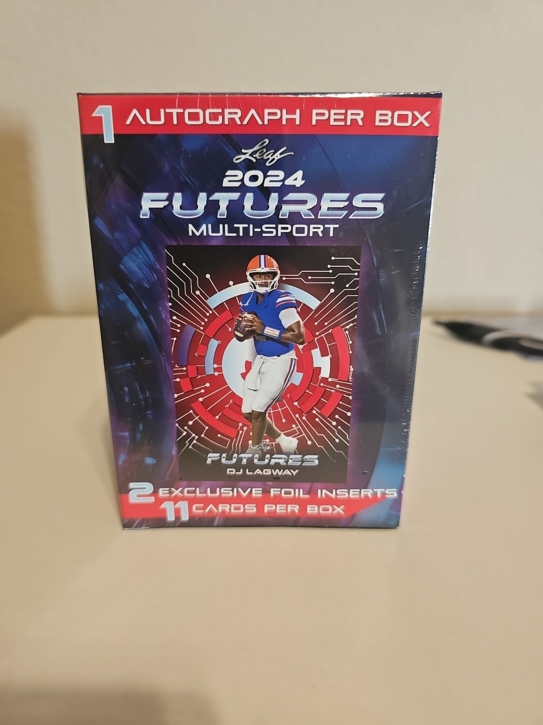 2024 Leaf Futures Multi-Sport Blaster Box 1 Auto Per Box FACTORY SEALED