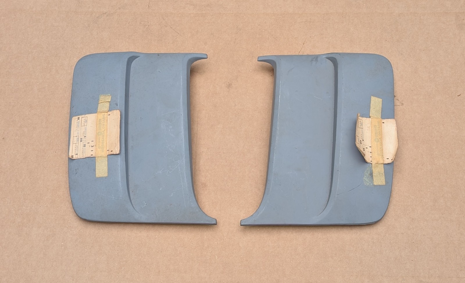 NOS Mopar 1971 Challenger R/T Quarter Panel Side Scoop Louver Pair NOS Mopar 1971 Challenger R/T Quarter Panel Side Scoop Louver Pair