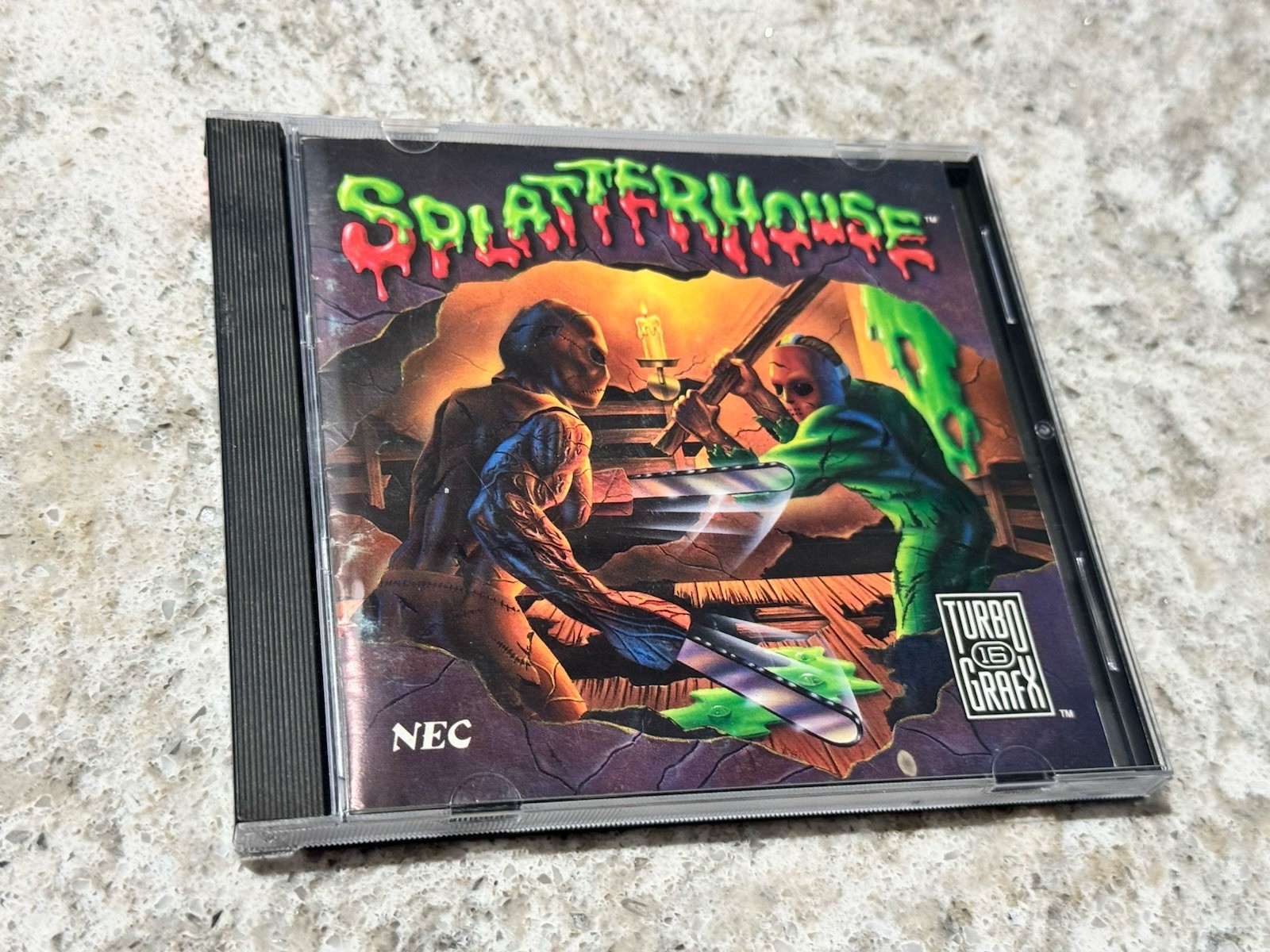 Splatterhouse for TurboGrafx-16 with Case and Manual Splatterhouse for TurboGrafx-16 with Case and Manual