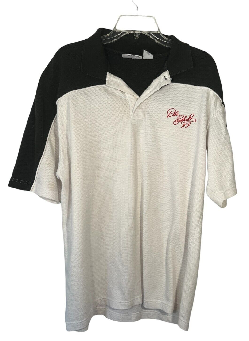 Chase Auth Vintage NASCAR Dale Earnhardt #3 The Intimidator Men's Polo Shirt L Chase Auth Vintage NASCAR Dale Earnhardt #3 The Intimidator Men's Polo Shirt L