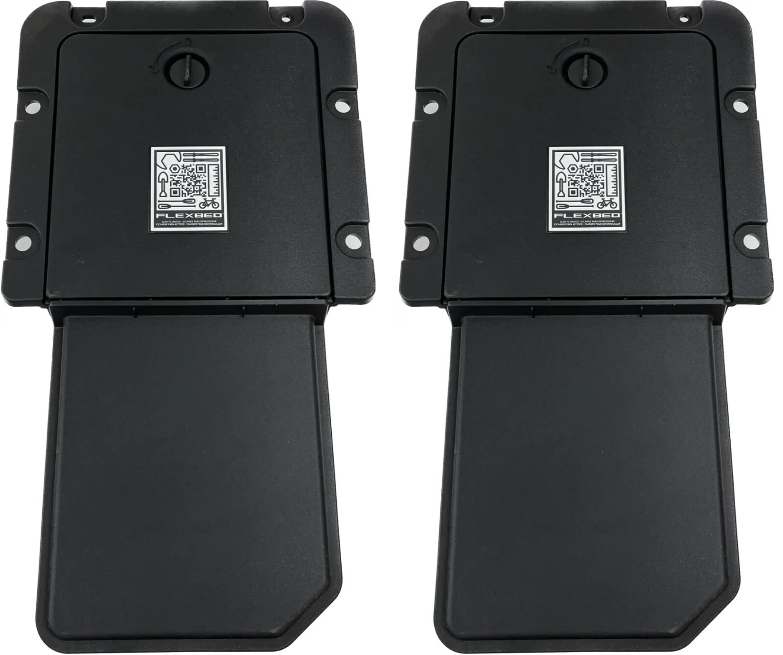 NEW OEM 22-26 Ford Maverick Pickup Bed Storage Container Cubby Flexbed TWO PACK