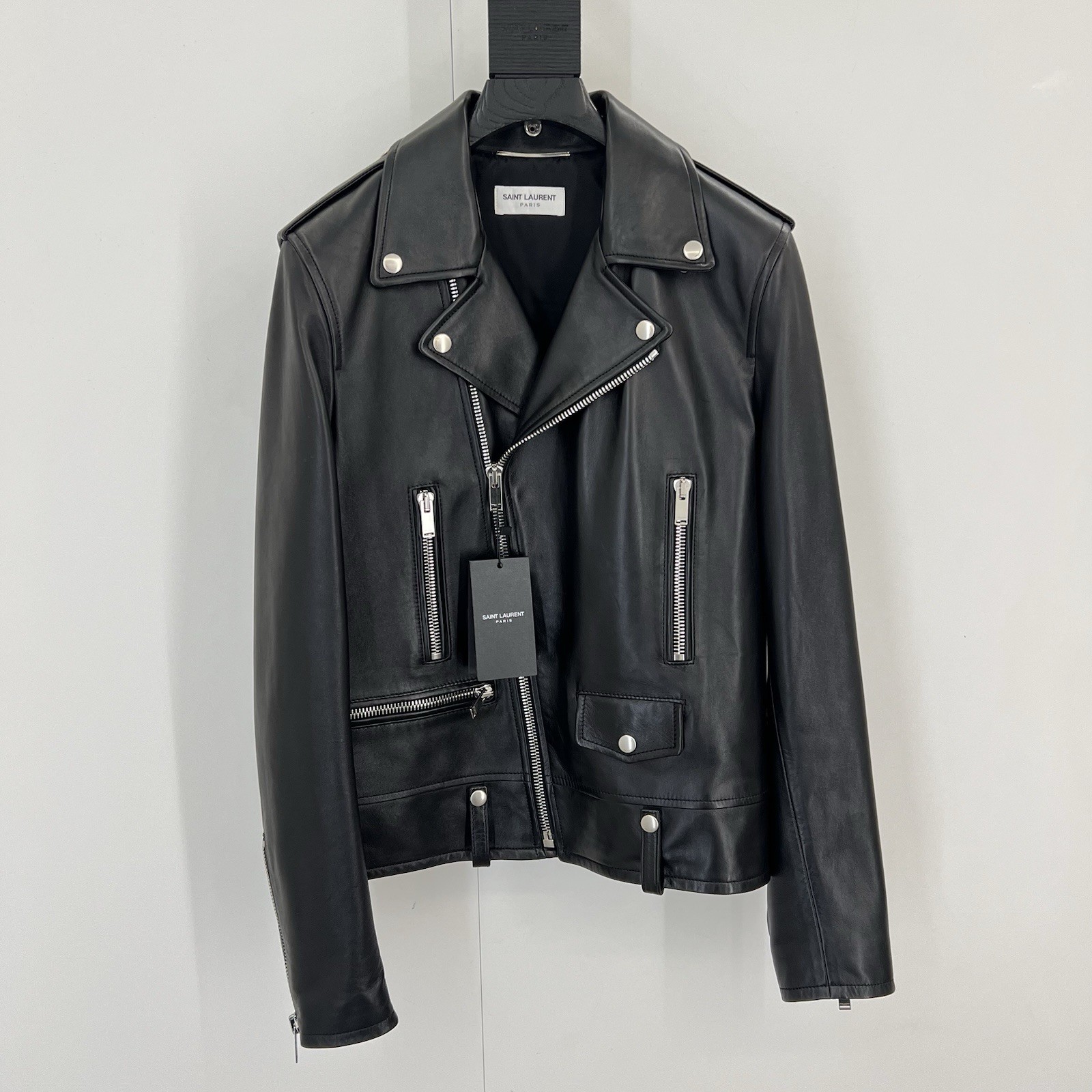 Saint Laurent L01 Biker Leather Jacket In All Sizes Saint Laurent L01 Biker Leather Jacket In All Sizes