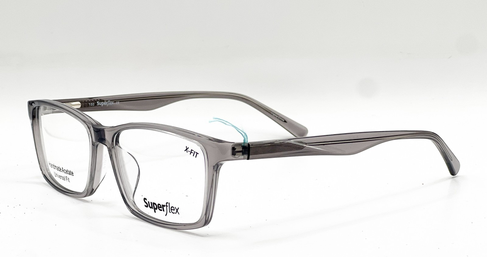 NEW SUPERFLEX SF-621 S303 GREY AUTHENTIC EYEGLASSES 57-16