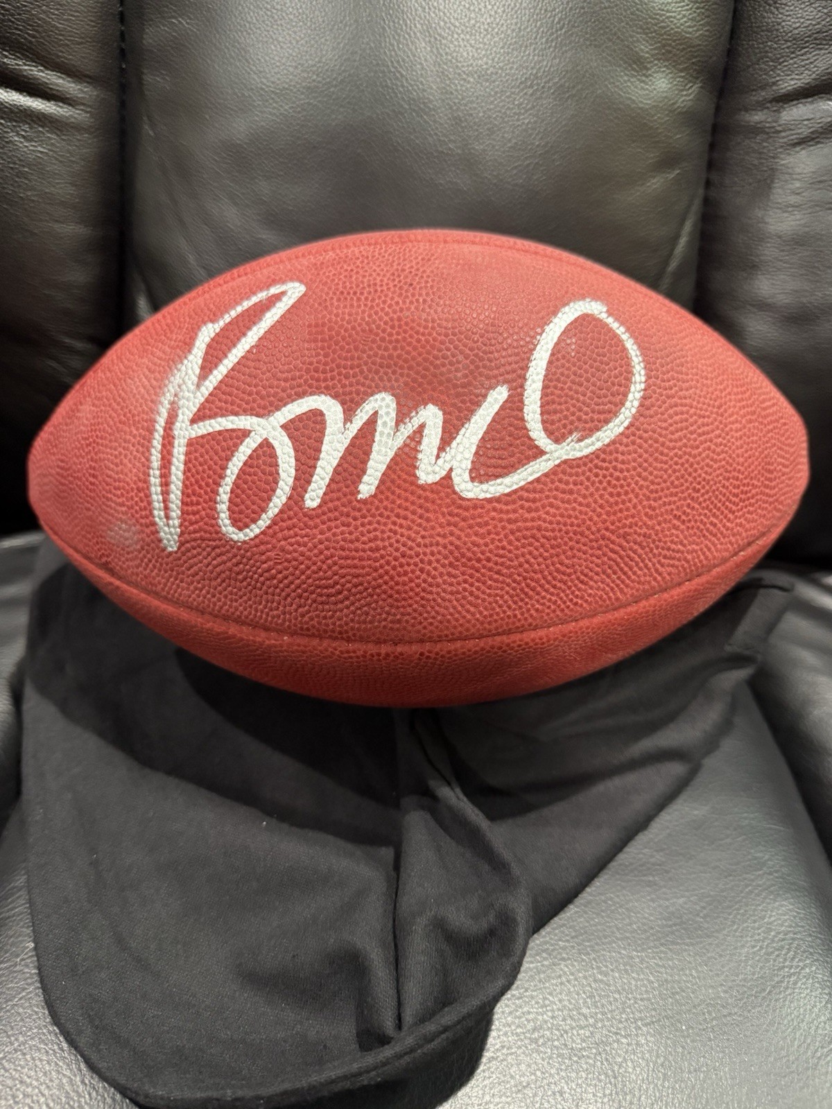 Autographed Rome Odunze Chicago Bears Duke Football Autographed Rome Odunze Chicago Bears Duke Football