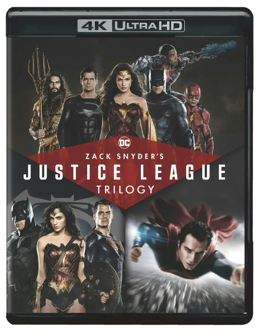 Zack Snyder\'s Justice League Trilogy (4K Ultra+ Blu-ray) Zack Snyder\'s Justice League Trilogy (4K Ultra+ Blu-ray)