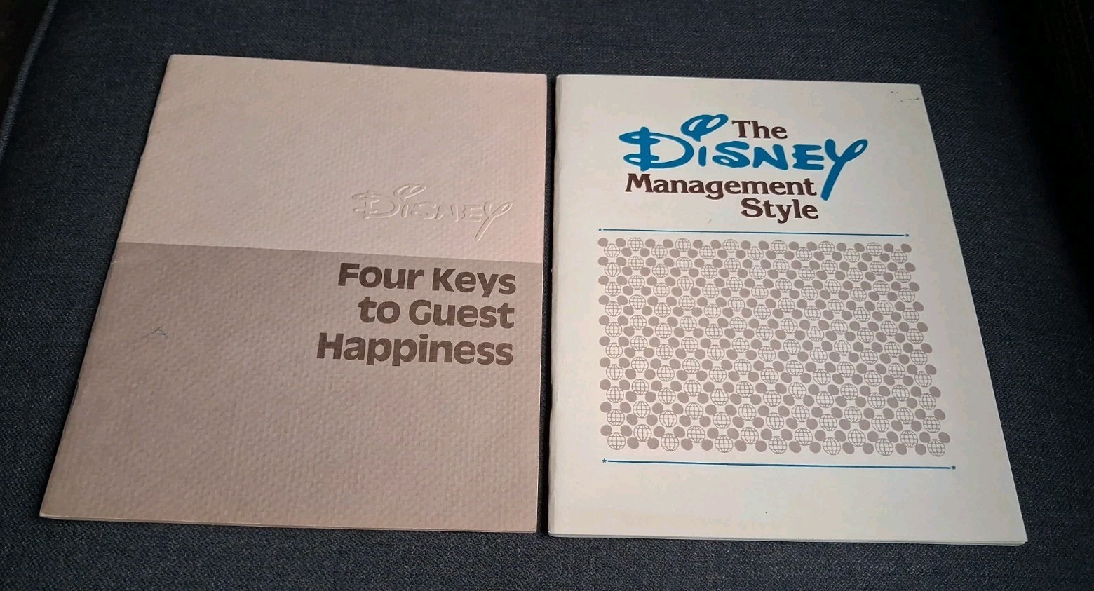 Vintage 1970s The Disney Management Style & Guest Happiness Cast Member Booklet Vintage 1970s The Disney Management Style & Guest Happiness Cast Member Booklet