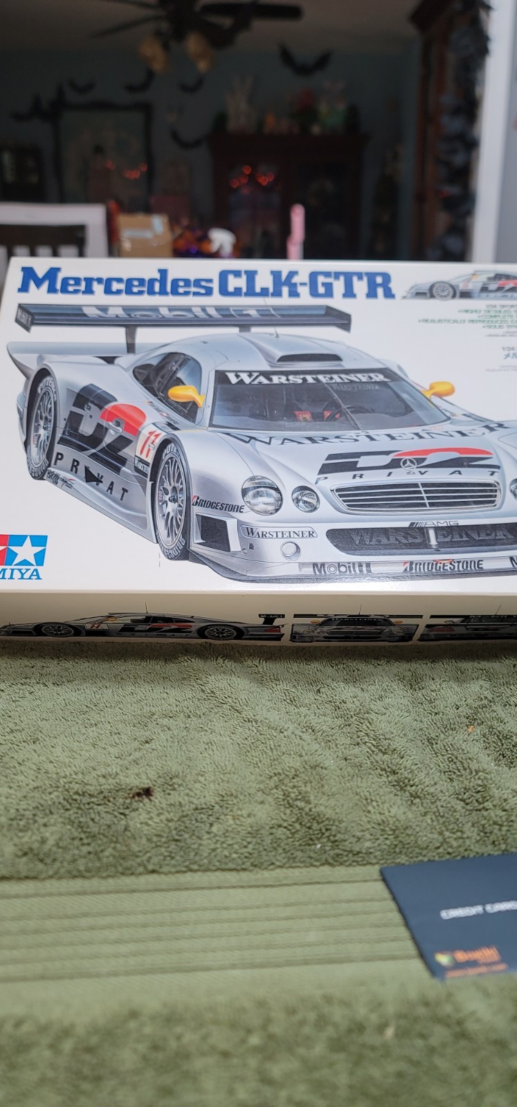 Tamiya - 1/24 1997 Mercedes CLK-GTR (24195). Plastic Model Kit. Open Box 