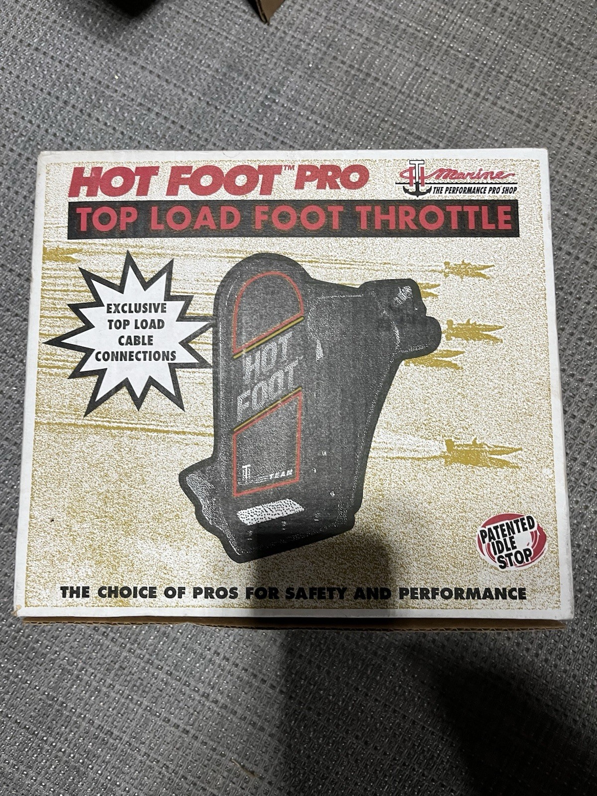 T-H Marine Hot Foot Pro Top Load Foot Throttle HF-1T-DP OMC/MERCURY T-H Marine Hot Foot Pro Top Load Foot Throttle HF-1T-DP OMC/MERCURY