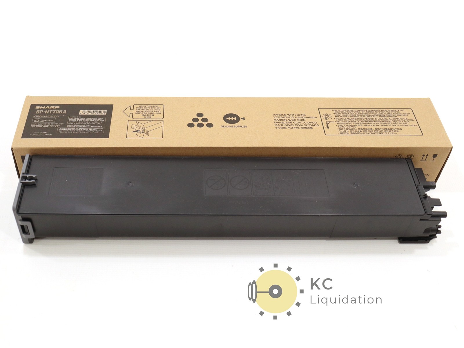 Genuine Sharp BP-NT70BA Black Toner Cartridge