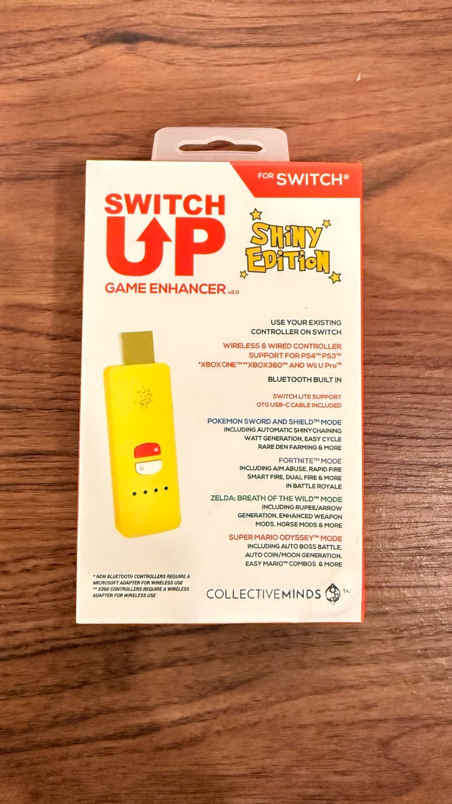 Collective Minds Switch Up Game Enhancer V2.0 Shiny Edition - Yellow NEW SEALED Collective Minds Switch Up Game Enhancer V2.0 Shiny Edition - Yellow NEW SEALED