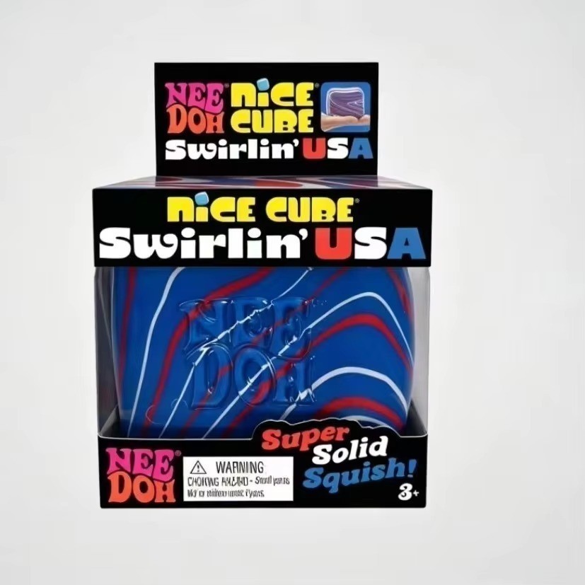 Needoh Nice Cube Sensory Squishy Stress Relief Fidget Toy