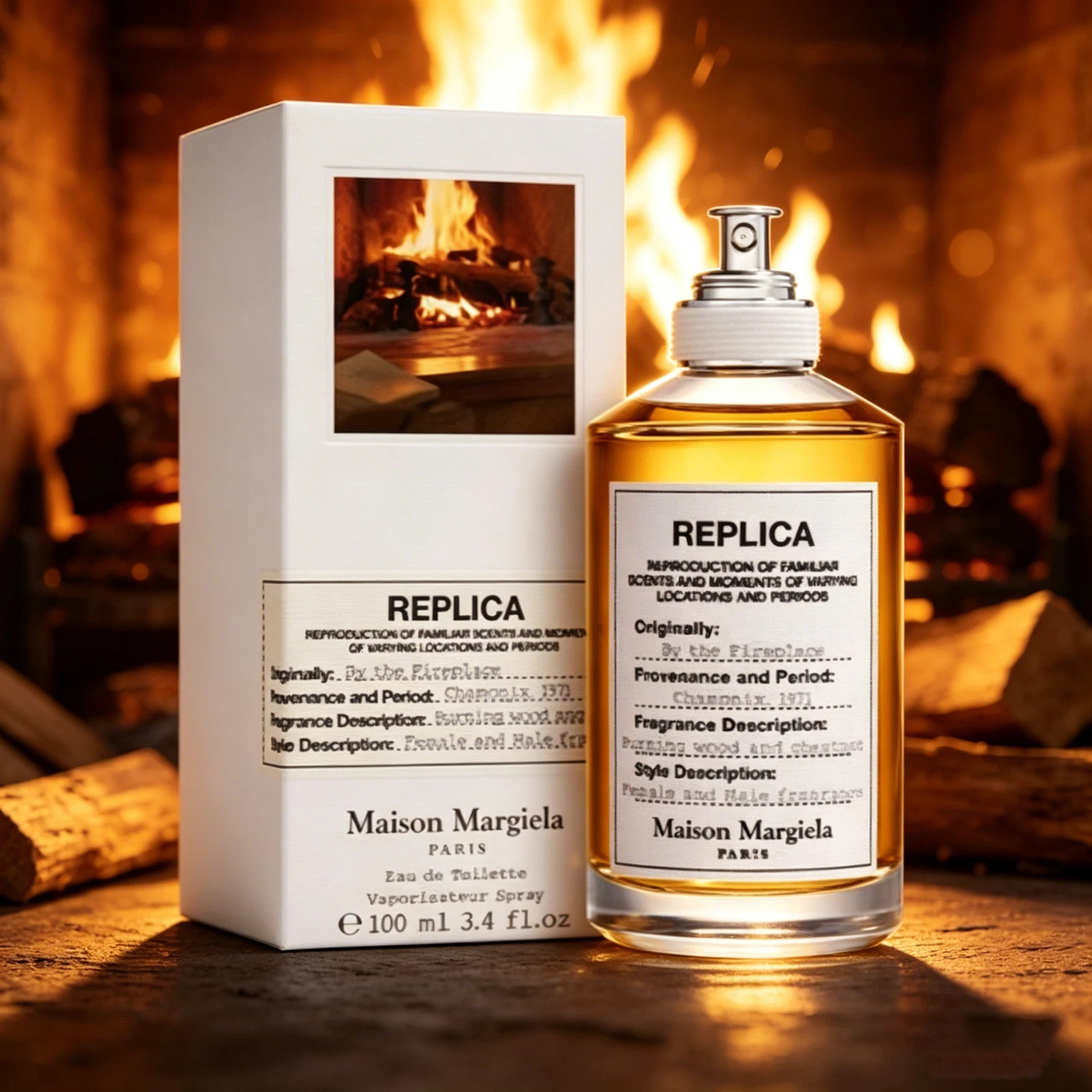 Maison Margiela Replica By the Fireplace Eau de Toilette Spray 3.4 fl oz