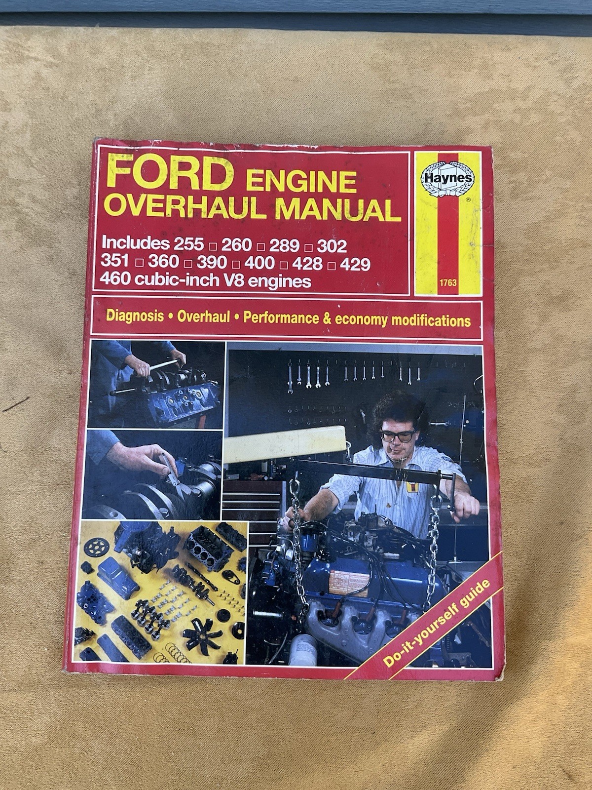 Haynes Ford Engine Overhaul Manual Do-it-yourself guide Softcover #1763