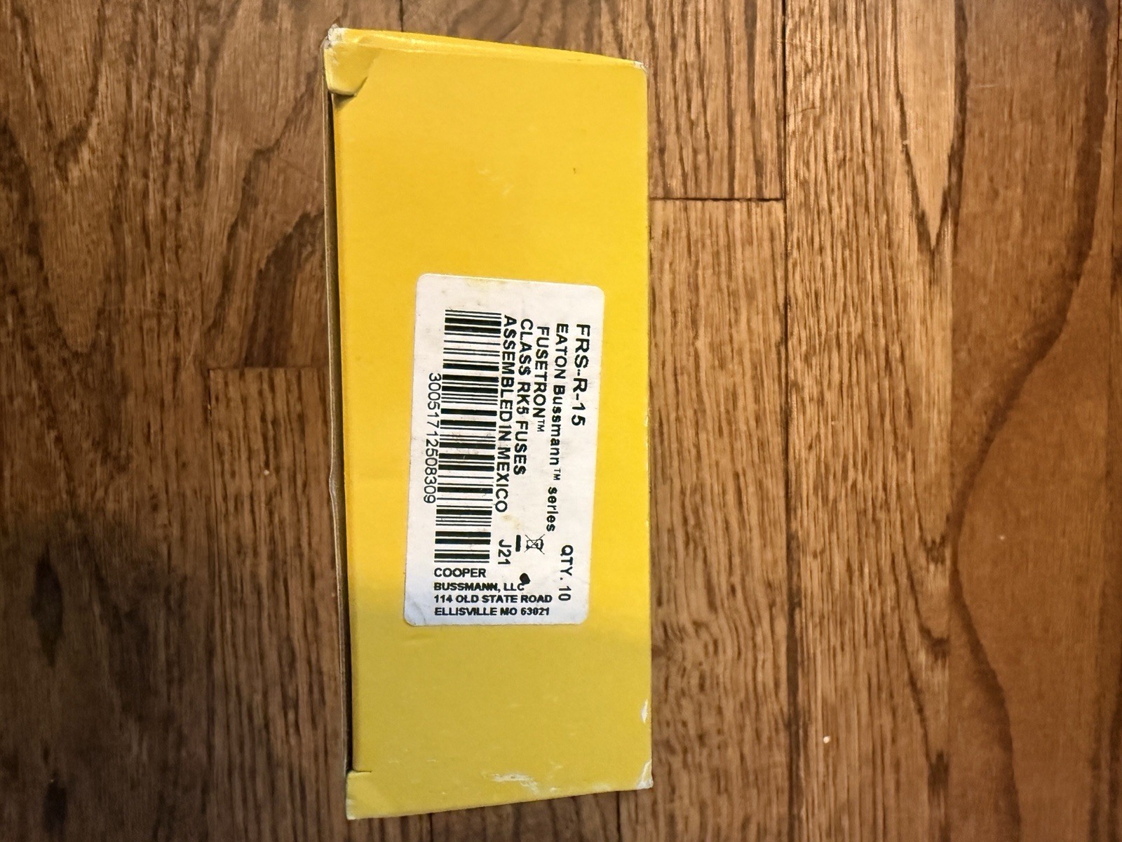 Bussman Fusetron FRS-R-15 RK5 15A 600V 15Amp Pack of 10