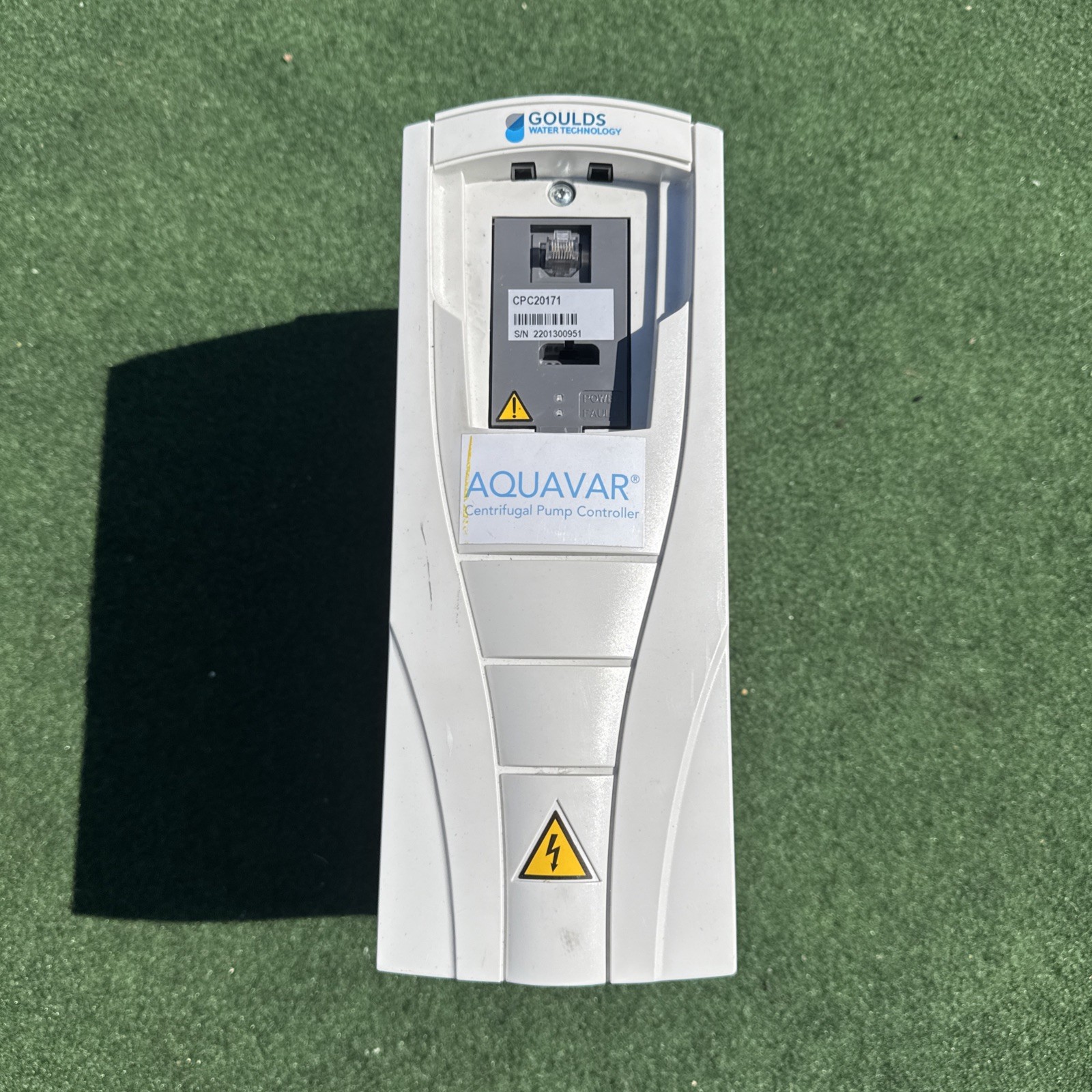 Goulds Water Technology Aquavar Centrifugal Pump Controller CPC20171 UNTESTED Goulds Water Technology Aquavar Centrifugal Pump Controller CPC20171 UNTESTED