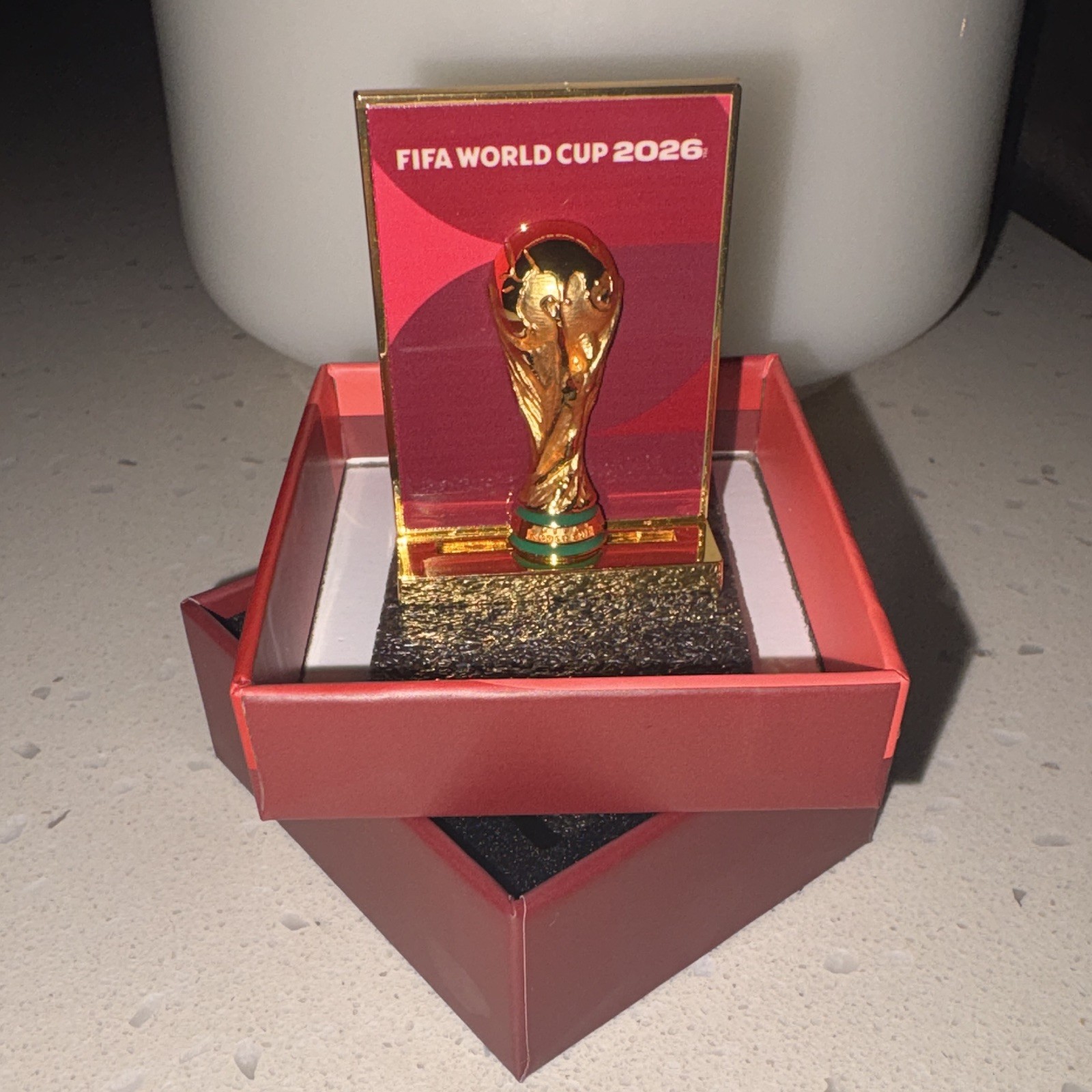 FIFA World Cup 2026 Official VIP Hospitality Trophy Magnet/Decoration 5 for $140 FIFA World Cup 2026 Official VIP Hospitality Trophy Magnet/Decoration 5 for $140