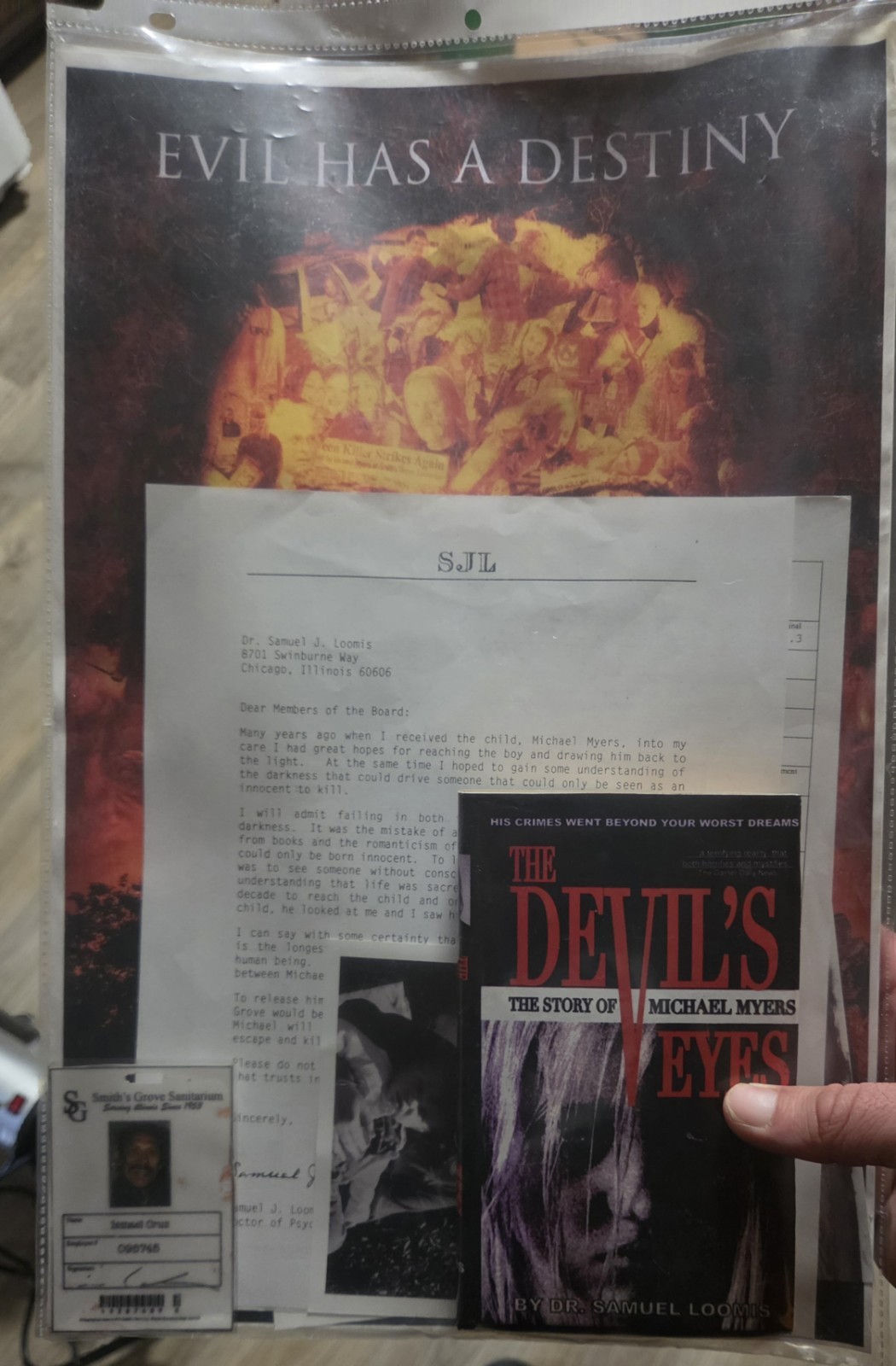 Authentic Rob Zombie's HALLOWEEN PROP LOT (ACTUAL MOVIE PROPS) READ DESCRIPTION