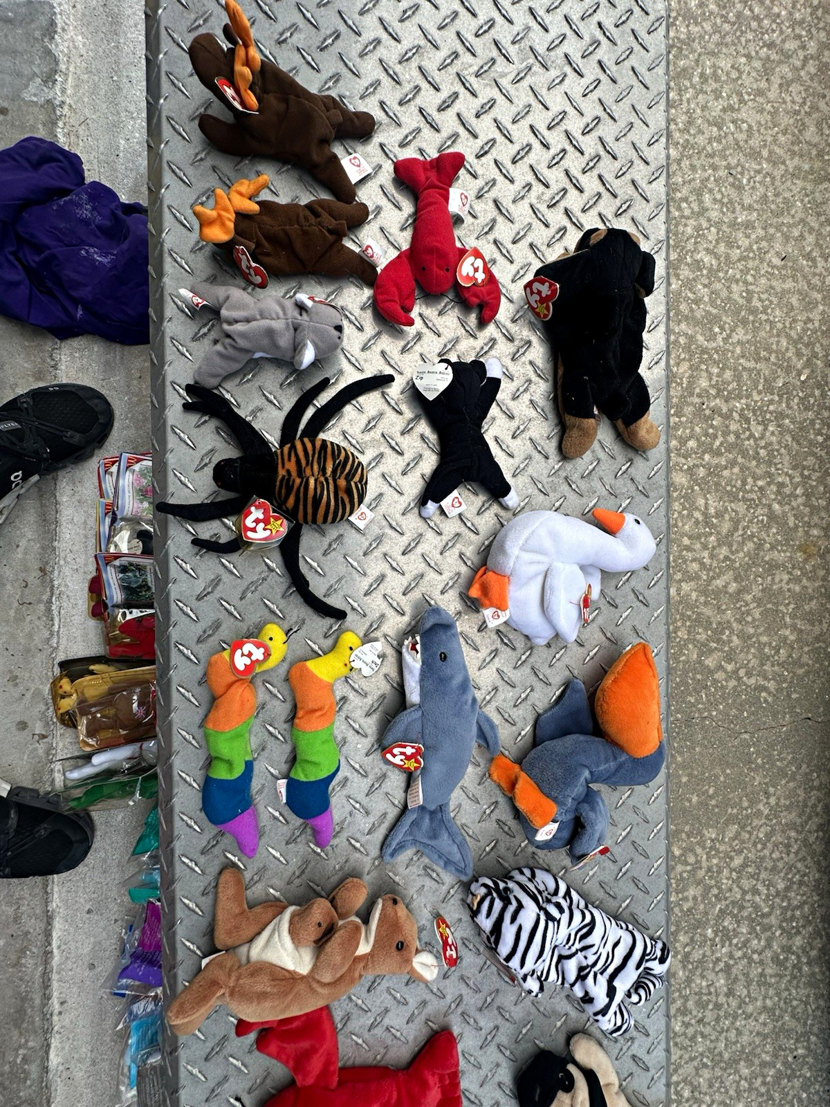 Huge Vintage Ty Beanie Baby Wholesale Lot 59 Pc Huge Vintage Ty Beanie Baby Wholesale Lot 59 Pc