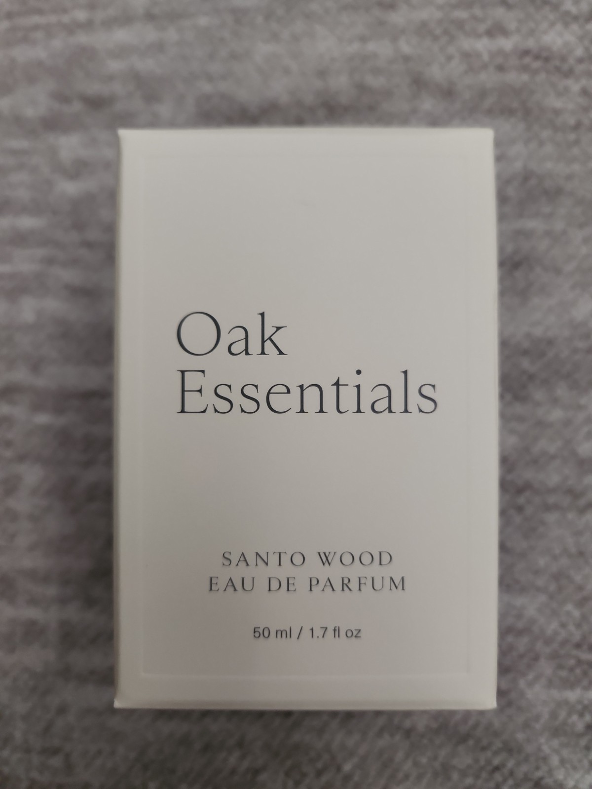 Oak Essentials Santo Wood Eau de Parfum Spray Vegan Regular 1.7 fl oz NEW $120 Oak Essentials Santo Wood Eau de Parfum Spray Vegan Regular 1.7 fl oz NEW $120