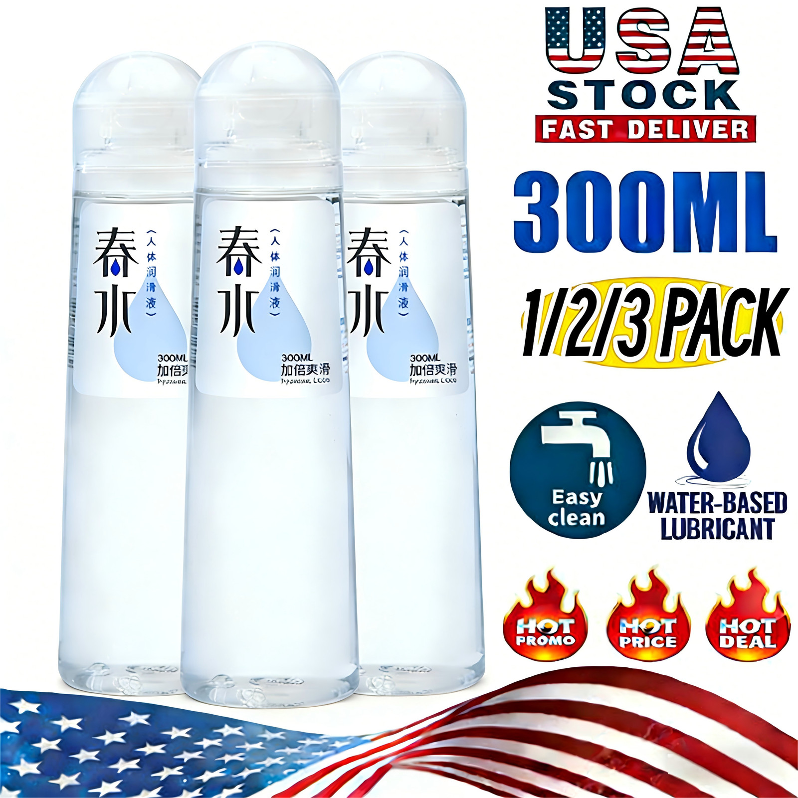 10OZ Sex-Lube Personal Premium Water Based Lubricant Long Lasting Natural-Feel 10OZ Sex-Lube Personal Premium Water Based Lubricant Long Lasting Natural-Feel
