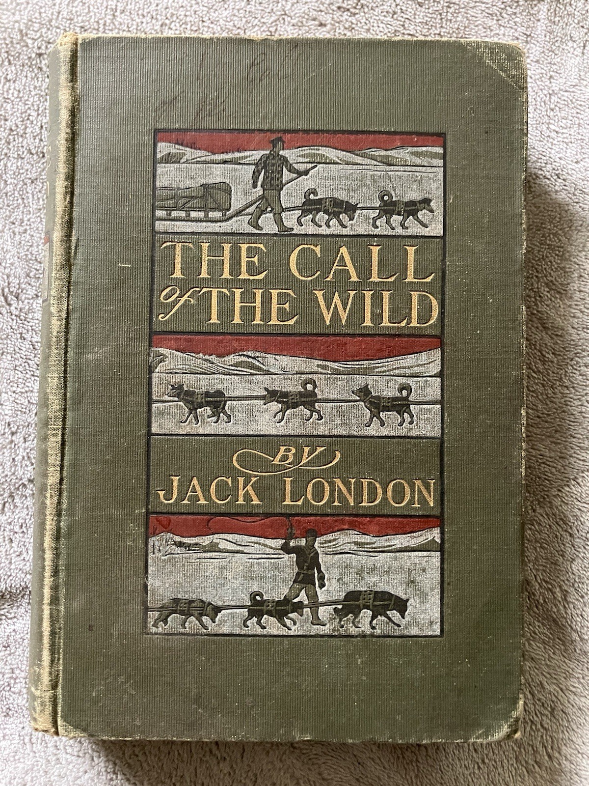 1904 The Call of the Wild Jack London Macmillan Early Printing Illustrated HC
