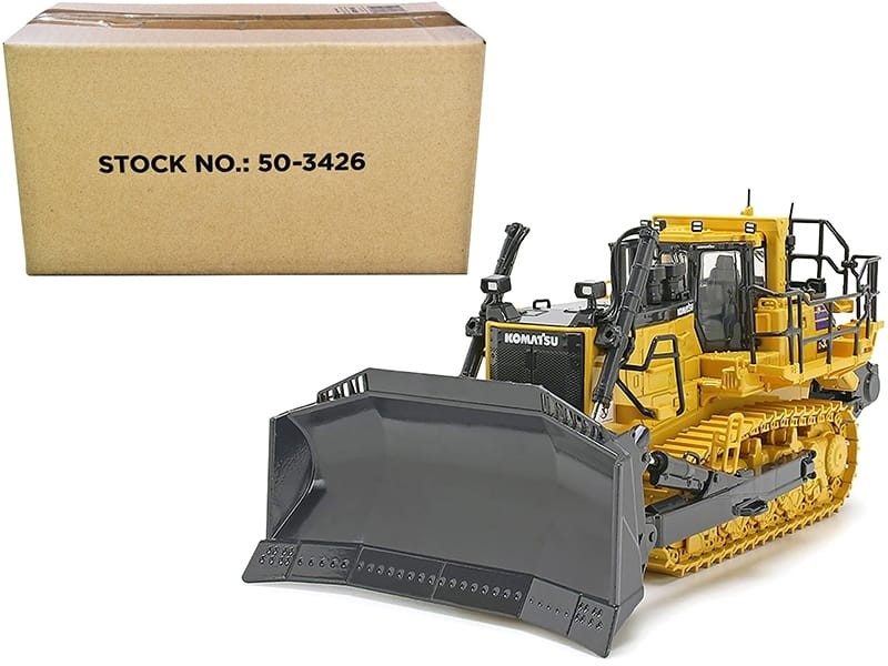 Komatsu D375A-8 Crawler Dozer with Ripper 1/50 Diecast Model by First Gear Komatsu D375A-8 Crawler Dozer with Ripper 1/50 Diecast Model by First Gear