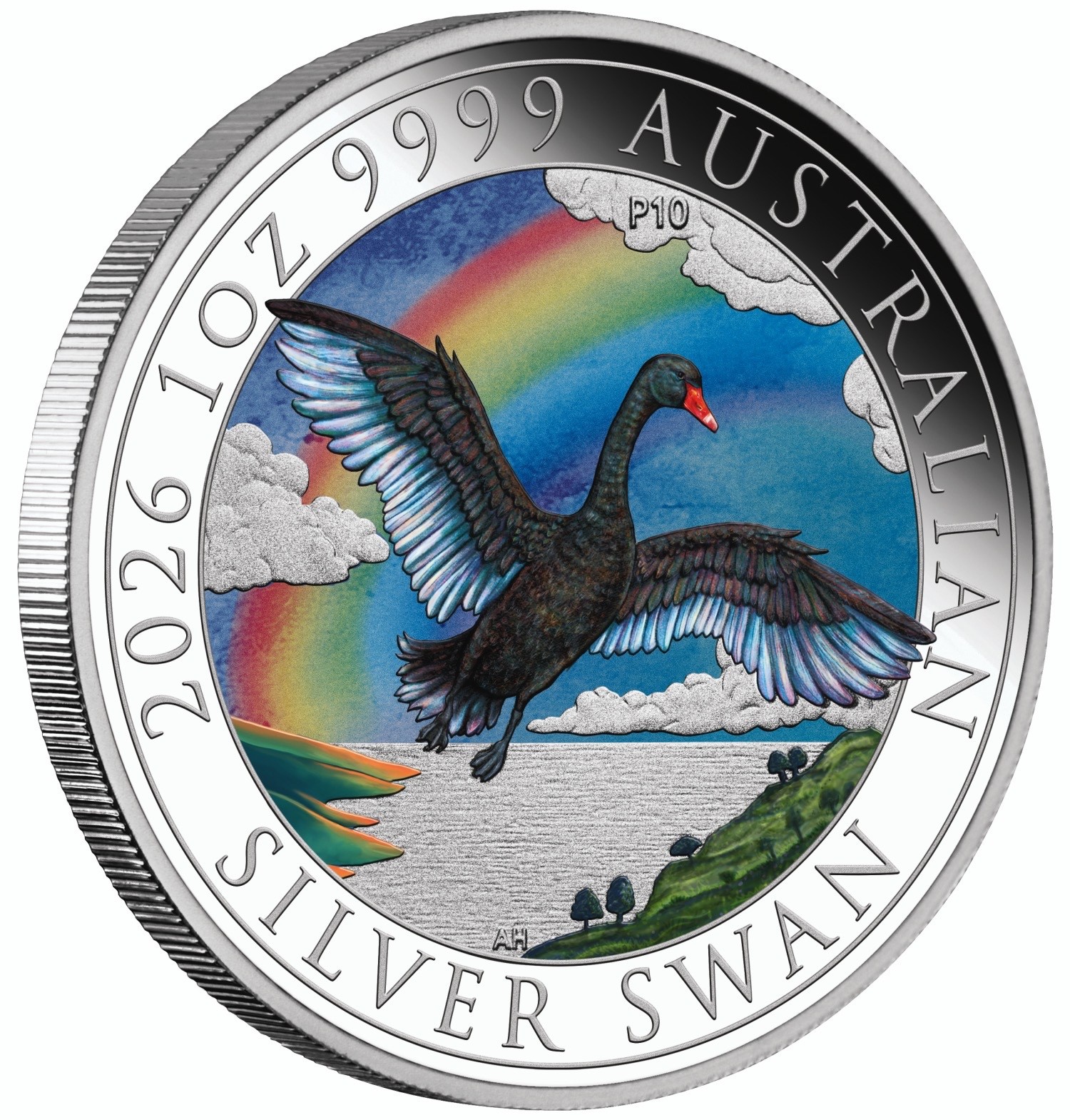 2026 Australian Swan 1 oz silver coin expo special