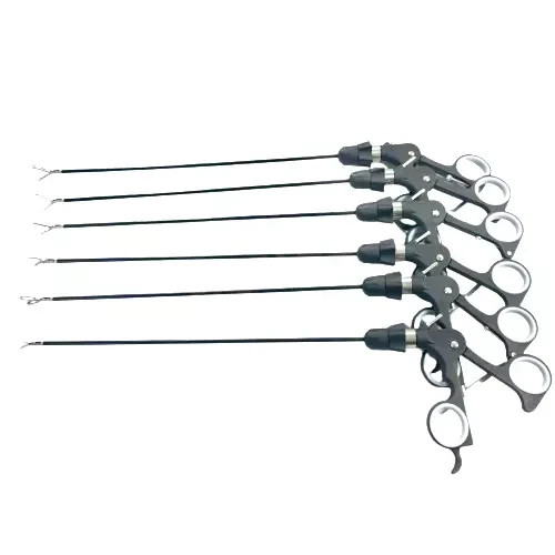 Laparoscopy GrasperSet Of 6 Laparoscopic Surgical Instruments 5mmx330mm New Set.