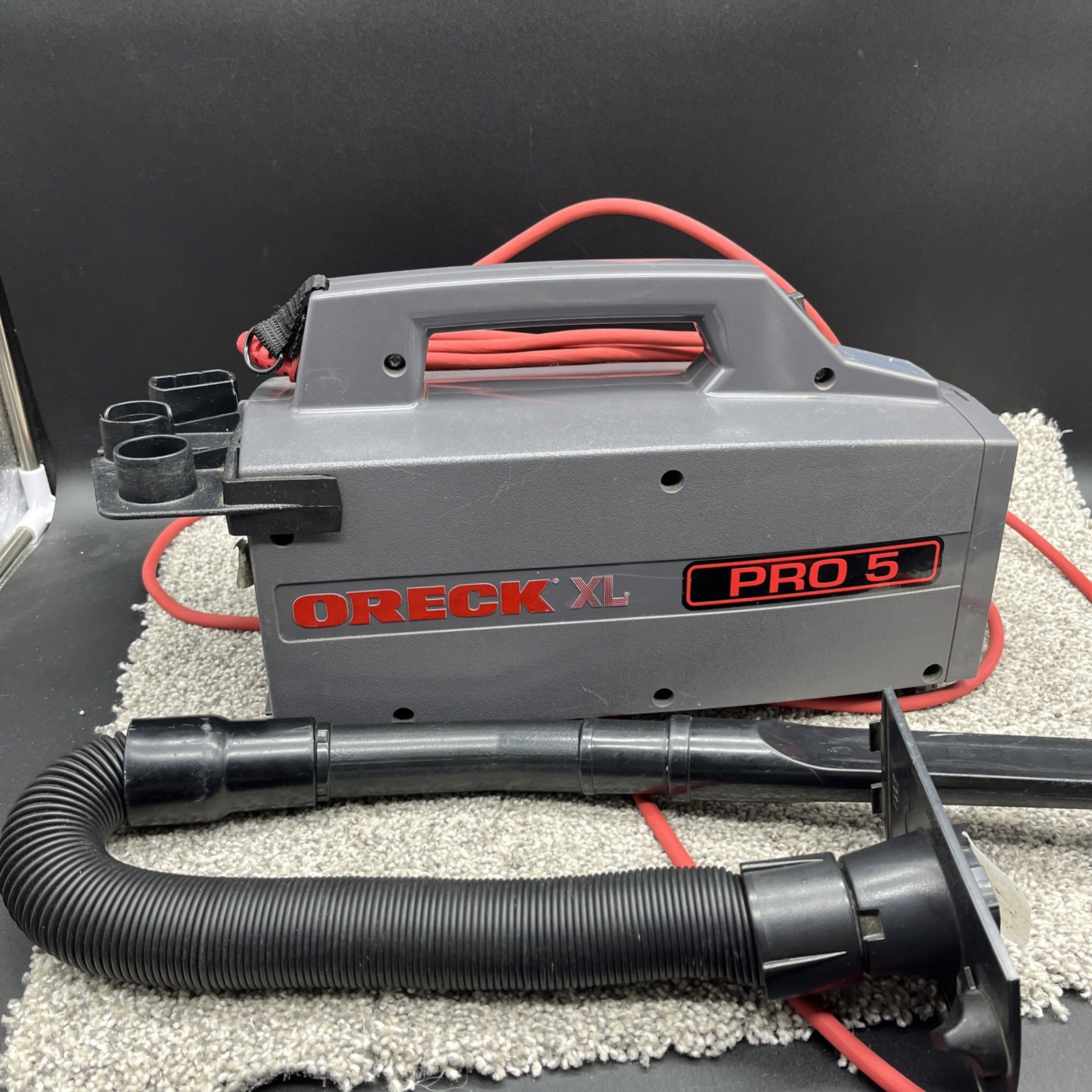 Oreck Commercial XL Pro 5 Canister Vacuum BB900-DGR Portable Car Detailer Oreck Commercial XL Pro 5 Canister Vacuum BB900-DGR Portable Car Detailer