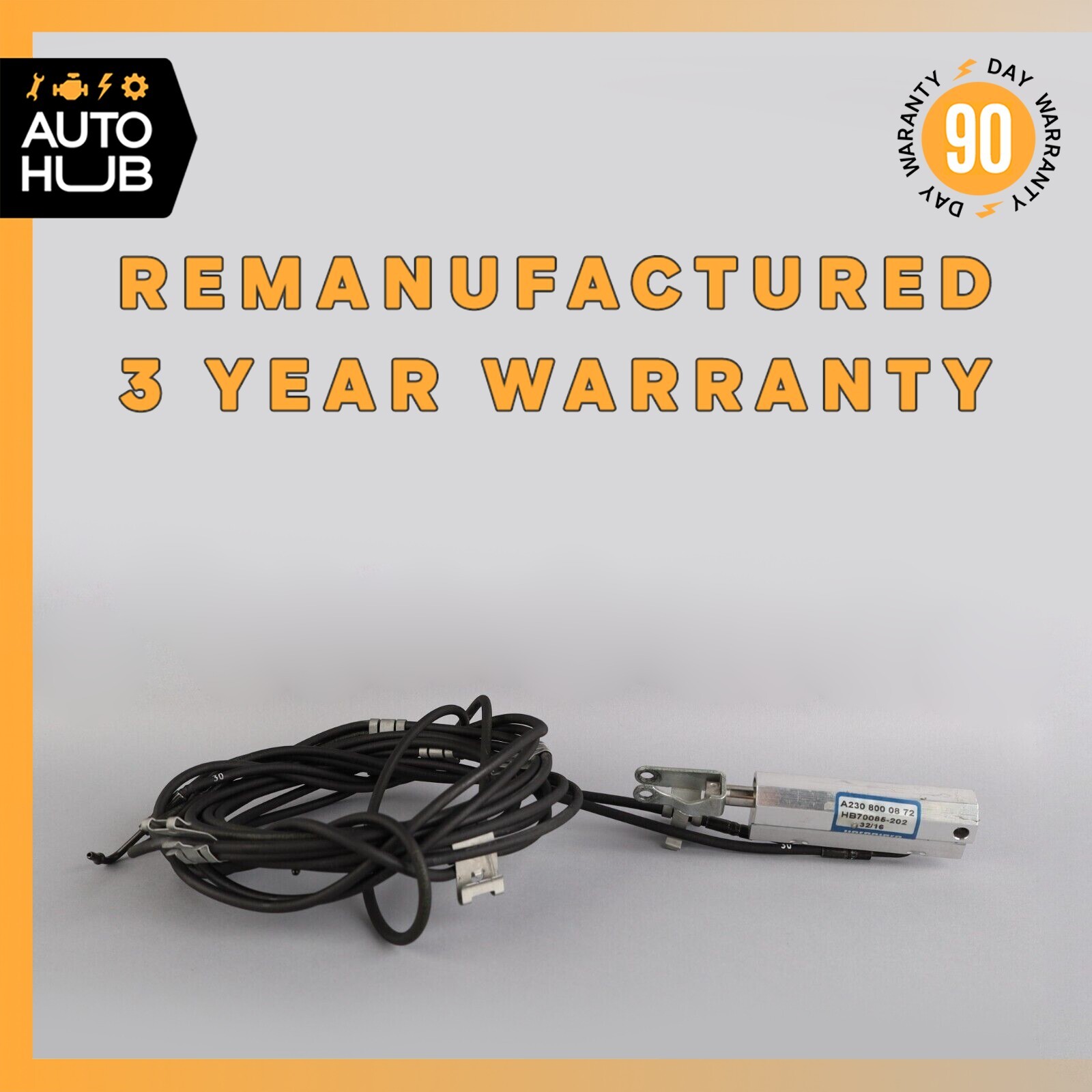Mercedes R230 SL500 SL55 AMG Front Top Roof Lock Latch Cylinder Remanufactured