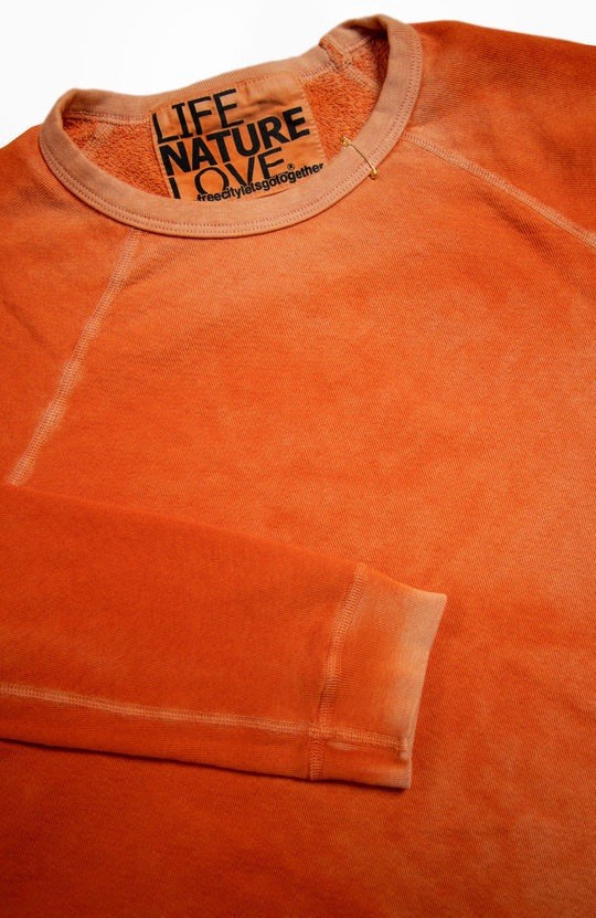 FREECITY Lucky Rabbit Orangemachine Sweatshirt - Size M - EUC FREECITY Lucky Rabbit Orangemachine Sweatshirt - Size M - EUC