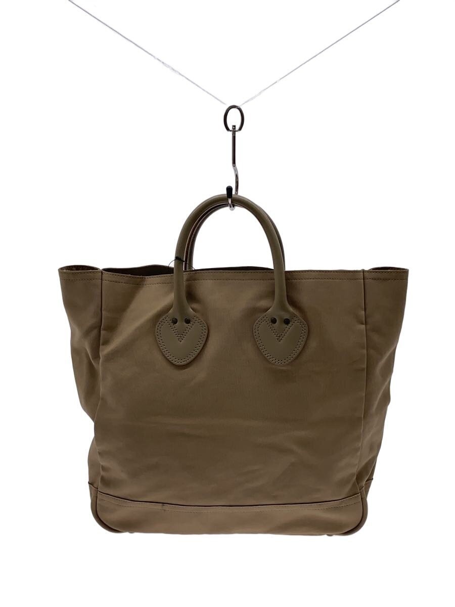 Authentic PORTER x KAPTAIN SUNSHINE Leather Handle Tote Bag Beige 10cm Depth