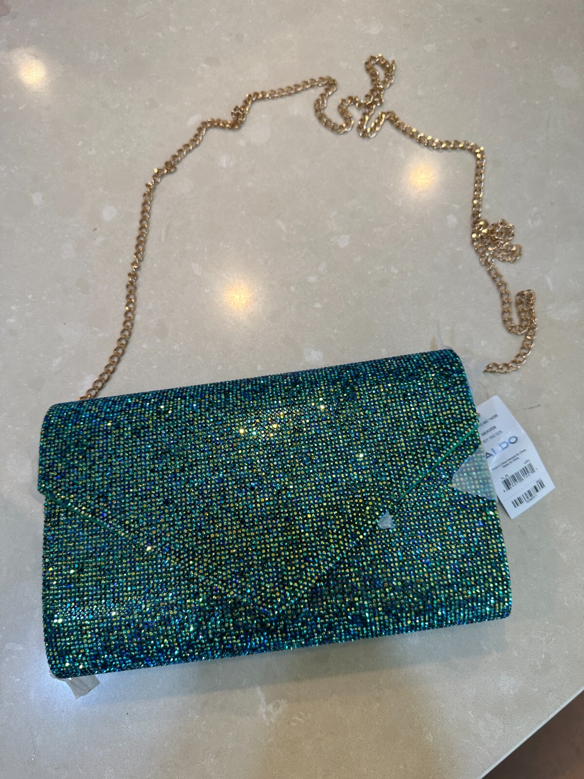 Aldo Rhinestone purse color green Geaven Crossbody Aldo Rhinestone purse color green Geaven Crossbody
