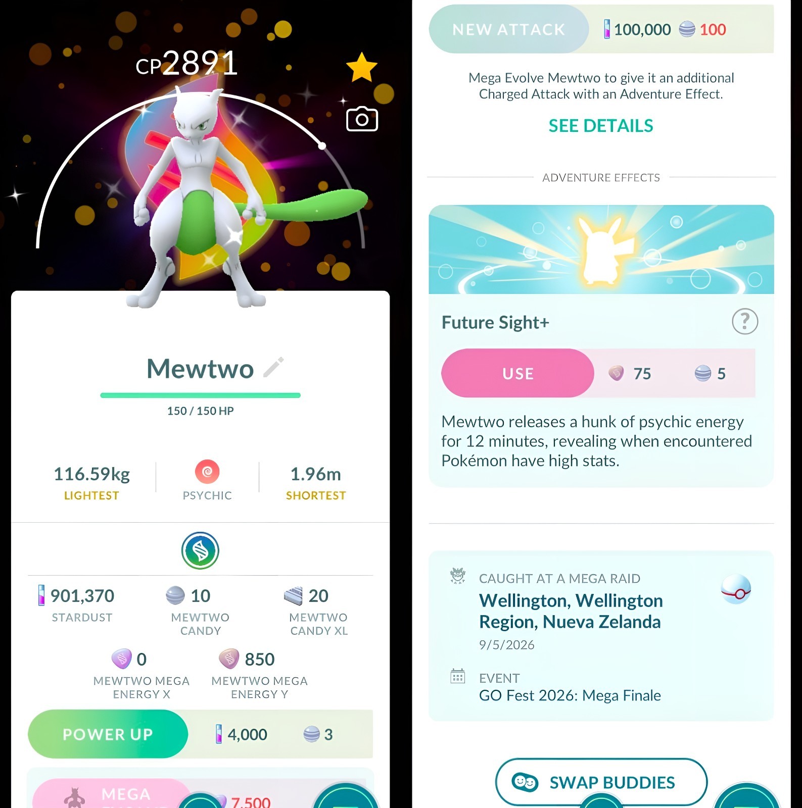 Pokemón Shiny Mewtwo Special Mega BG | Several Options | Tr-de Go✨ Pokemón Shiny Mewtwo Special Mega BG | Several Options | Tr-de Go✨