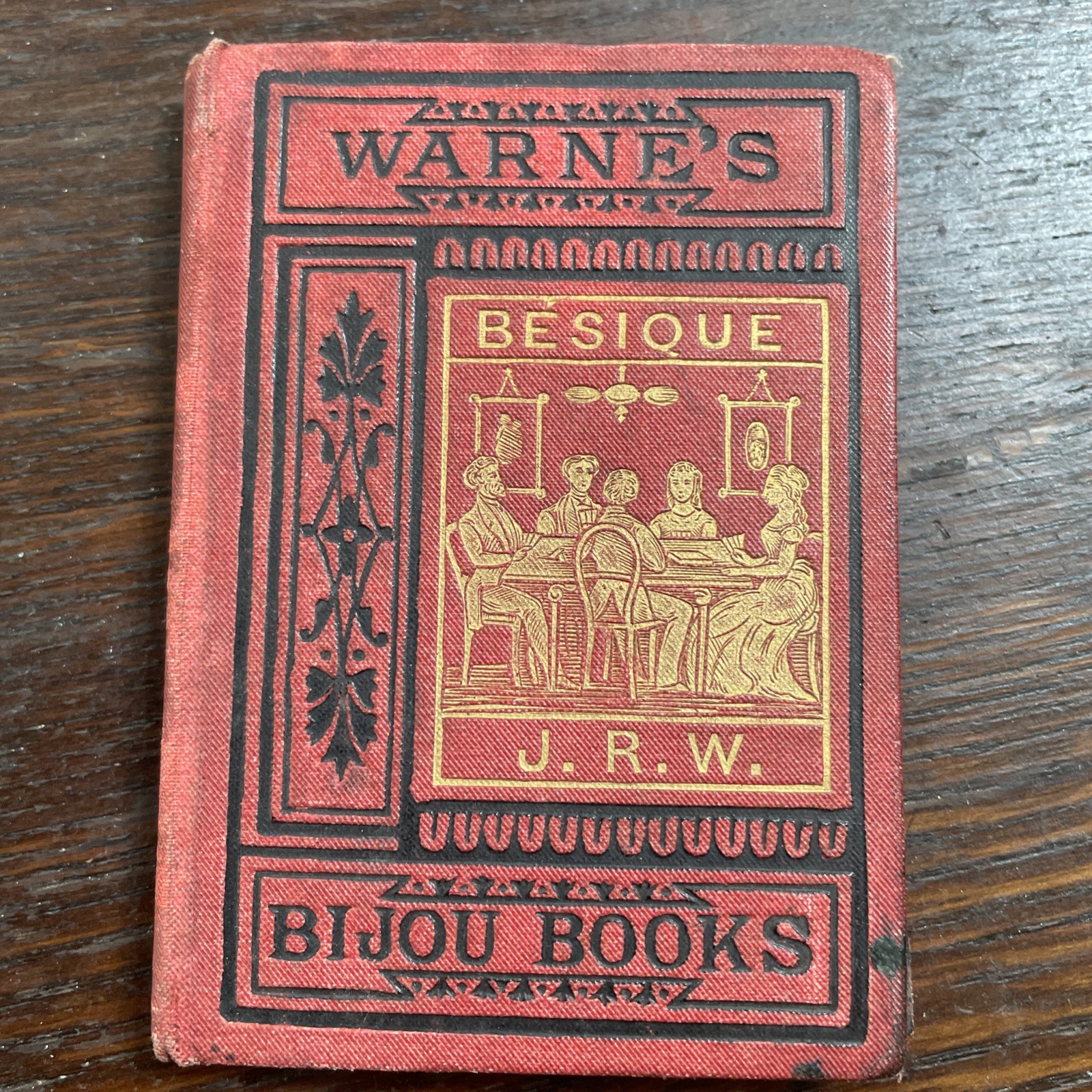 c.1870s Besique J.R.W. - Warne’s Bijou Books Series - 