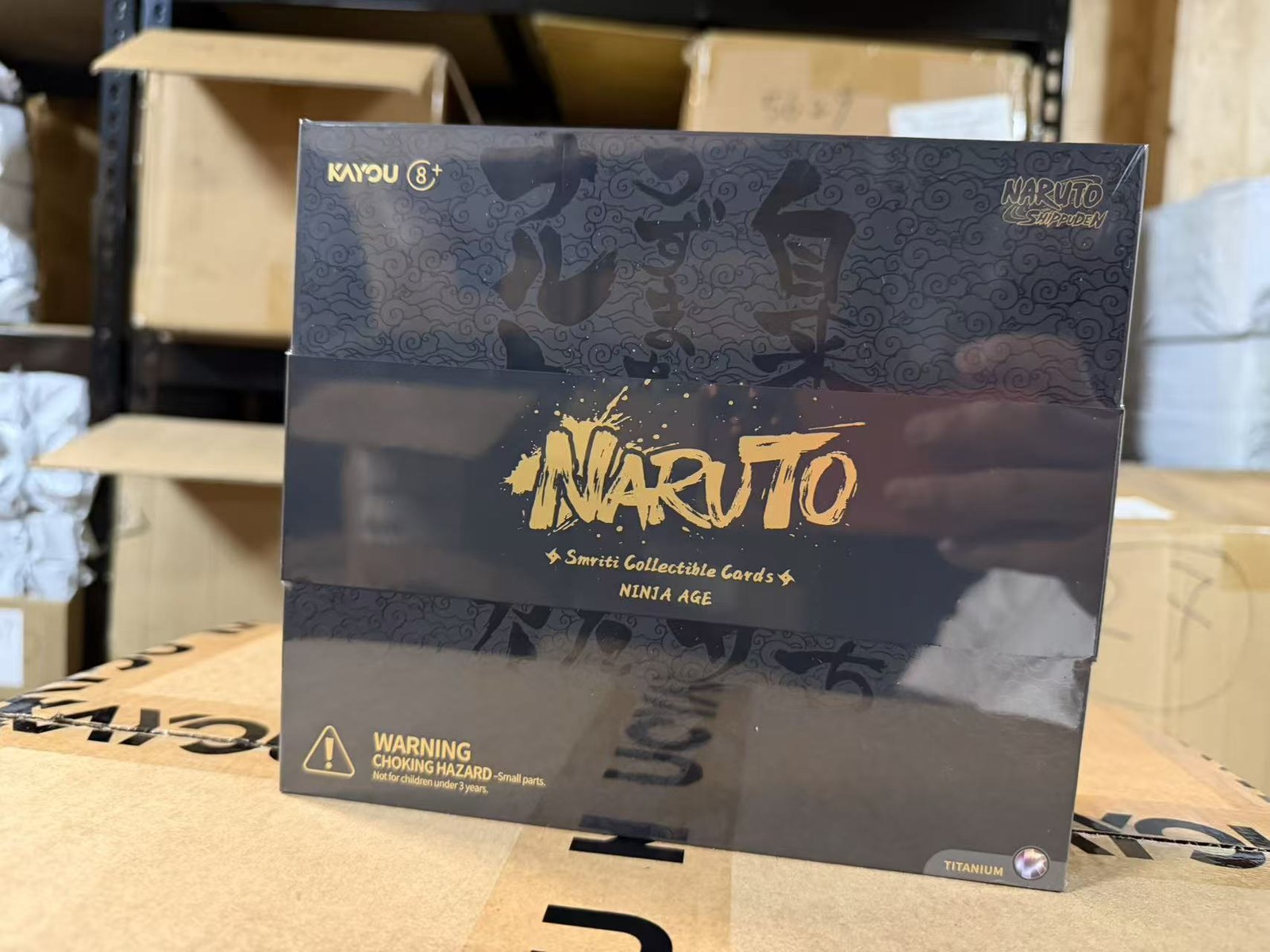 Kayou Naruto Ninja Age Premium Collector Box | US Version | 16 Packs + Promo
