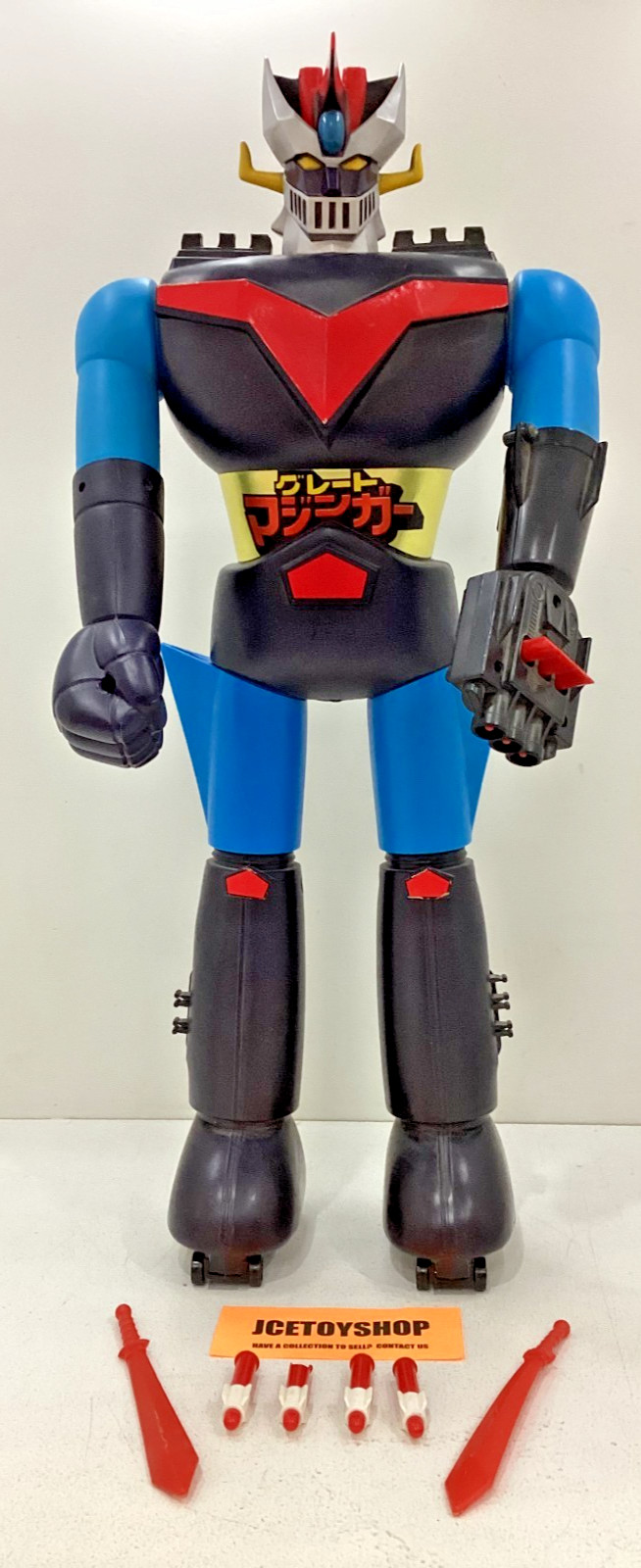 VINTAGE 1977 MATTEL SHOGUN WARRIORS GREAT MAZINGA JUMBO 24\