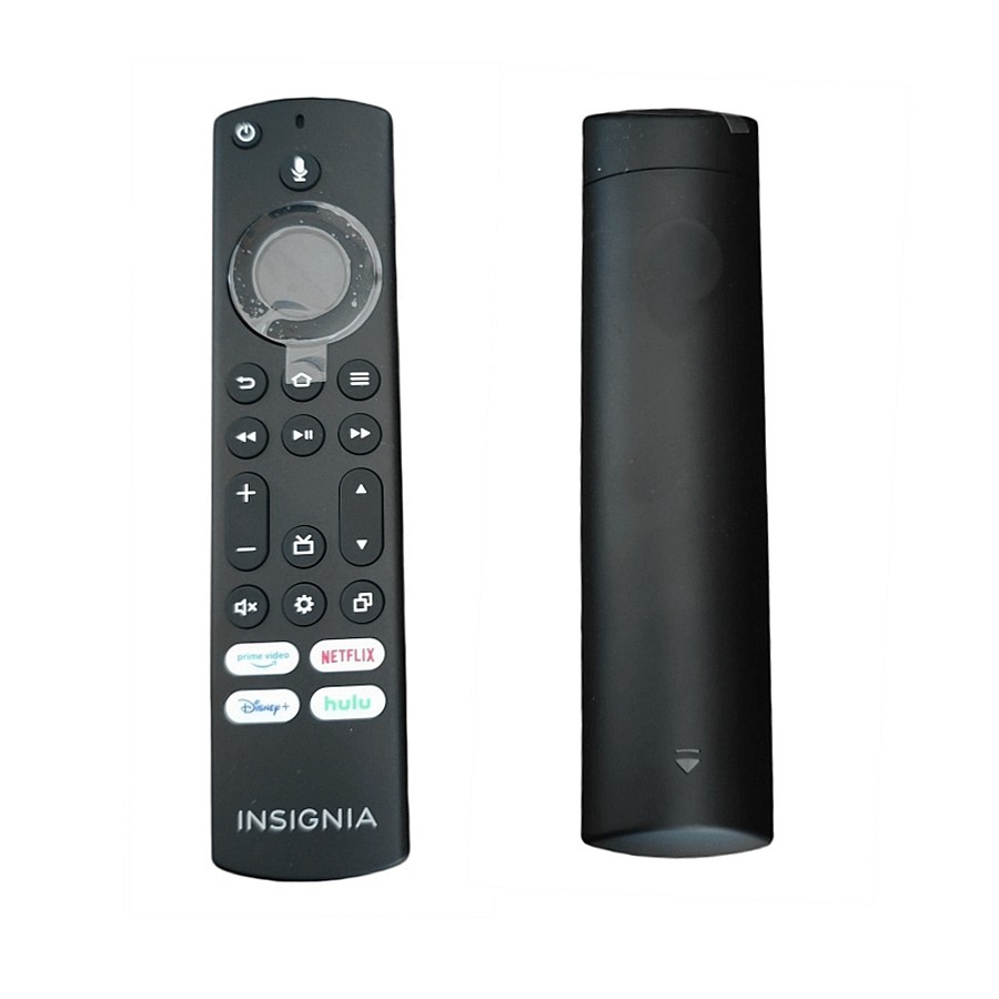 For Insignia Remote (NS-RCFNA-21 Rev E) with Microphone for Fire TV - Black
