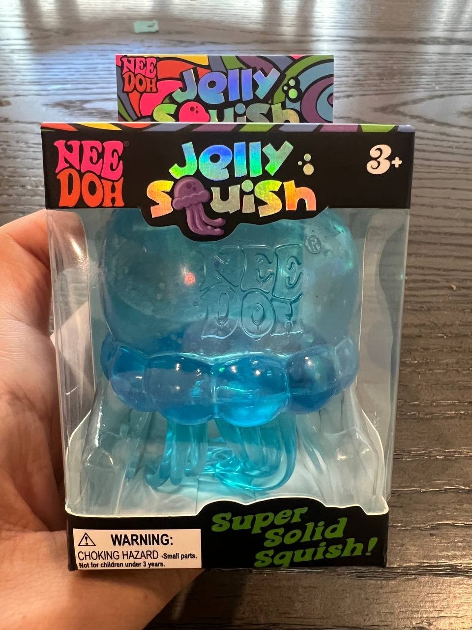 Authentic NeeDoh 💙 BLUE Jelly Squish Jellyfish Fidget Sensory Toy - US Seller Authentic NeeDoh 💙 BLUE Jelly Squish Jellyfish Fidget Sensory Toy - US Seller