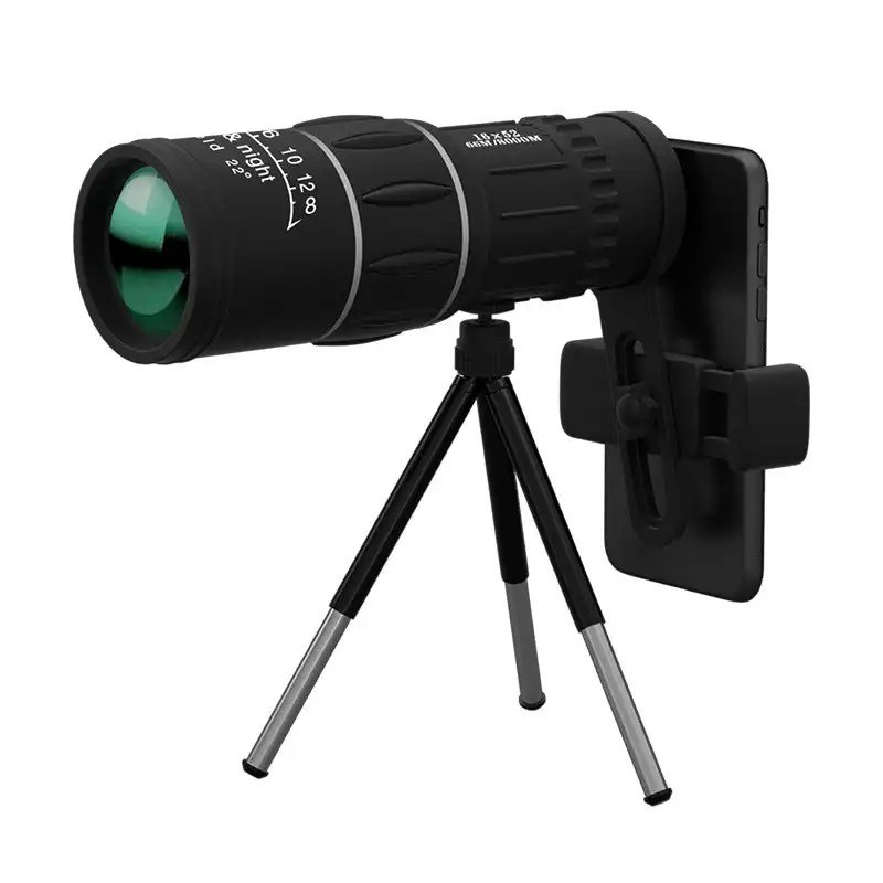 16x52 Monocular Telescope High-Power Dual Focus Optical Zoom Scope High Magnify