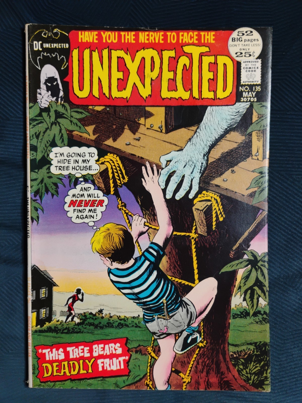 UNEXPECTED #135 (1972) Nick Cardy Cover Art - BEAUTIFUL COPY with Detached Cover