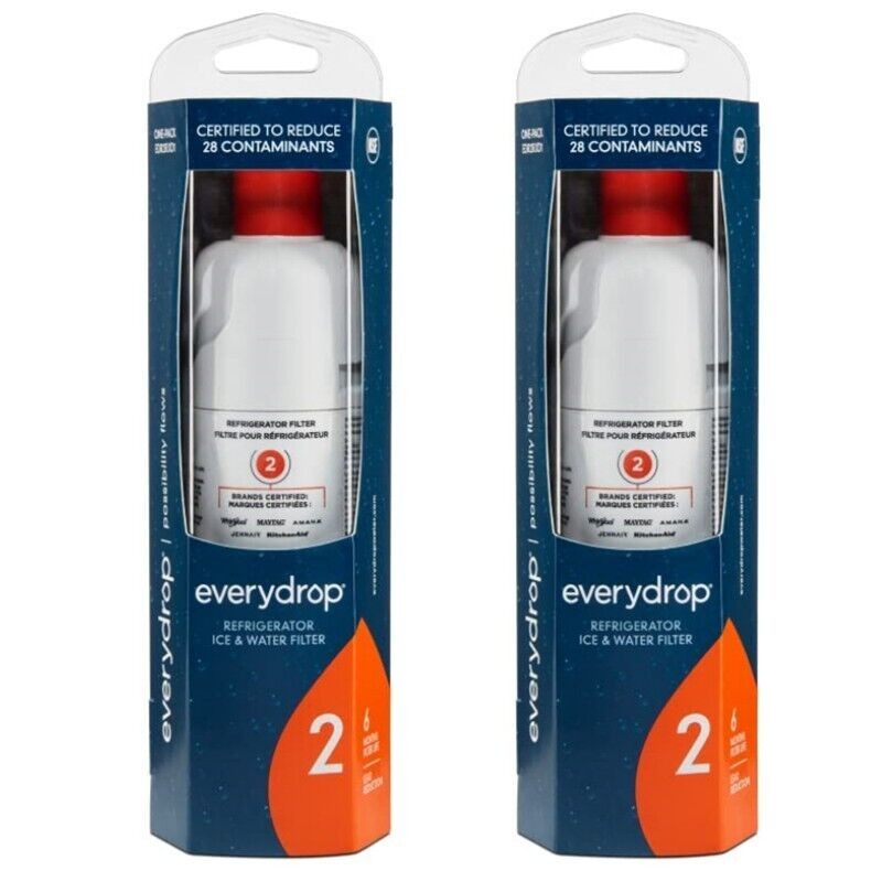 2PACK W10413²645A EDR2²RXD1 Filter 2 9082 Refrigerator Ice Replacement NEW USA 2PACK W10413²645A EDR2²RXD1 Filter 2 9082 Refrigerator Ice Replacement NEW USA
