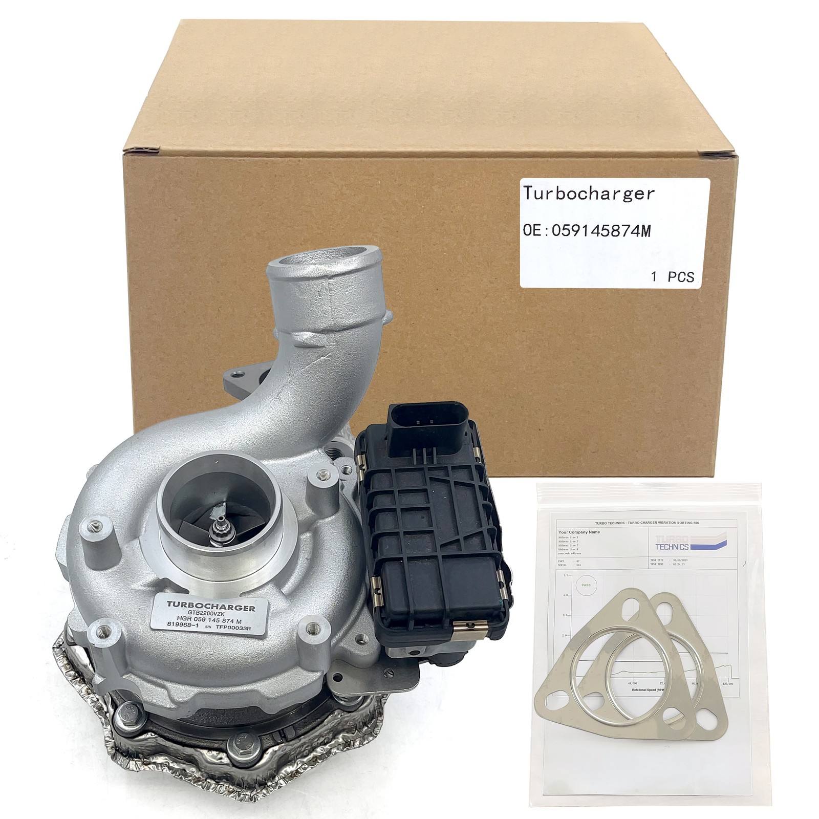 Bayern Motor Haus 059145874M 3.0L TDI Turbocharger A6 A7 Q5 Q7 Touareg 2013-2016