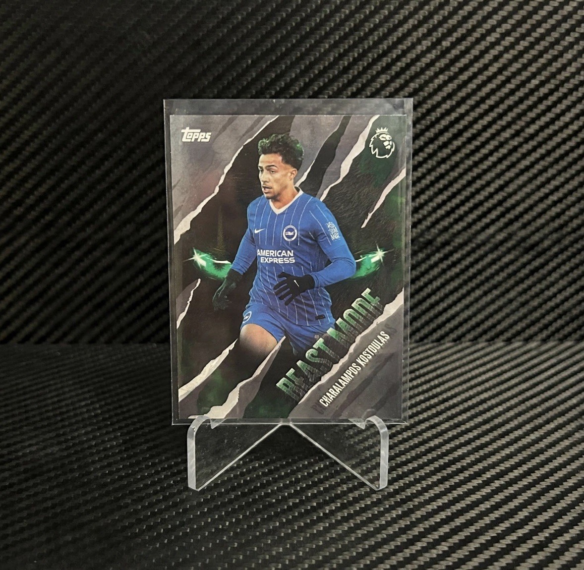 2026-27 Topps Flagship Premier League #BM7 Charalampos Kostoulas Beast Mode 2026-27 Topps Flagship Premier League #BM7 Charalampos Kostoulas Beast Mode