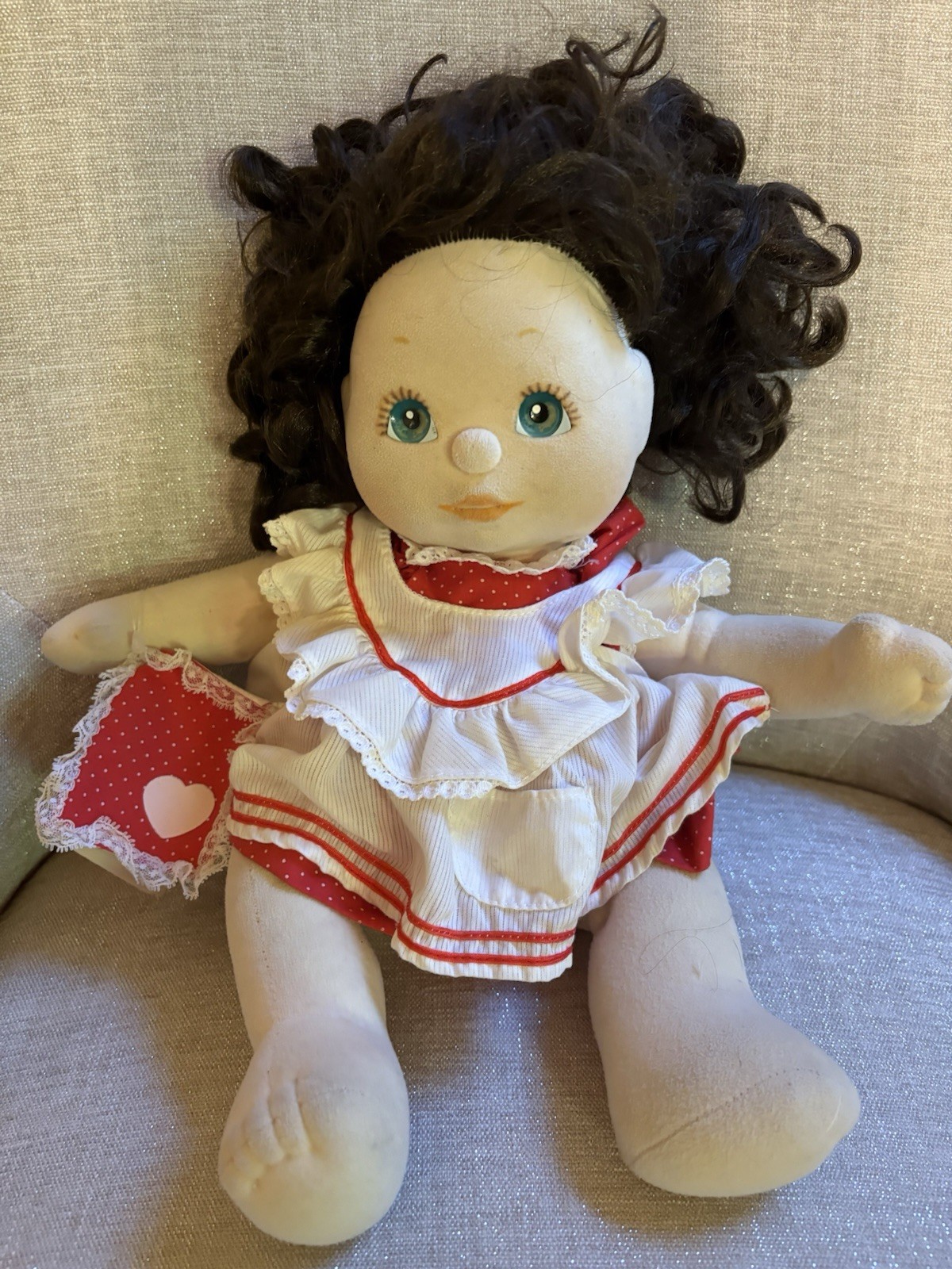 Vintage Mattel MyChild Doll With Book My Child 