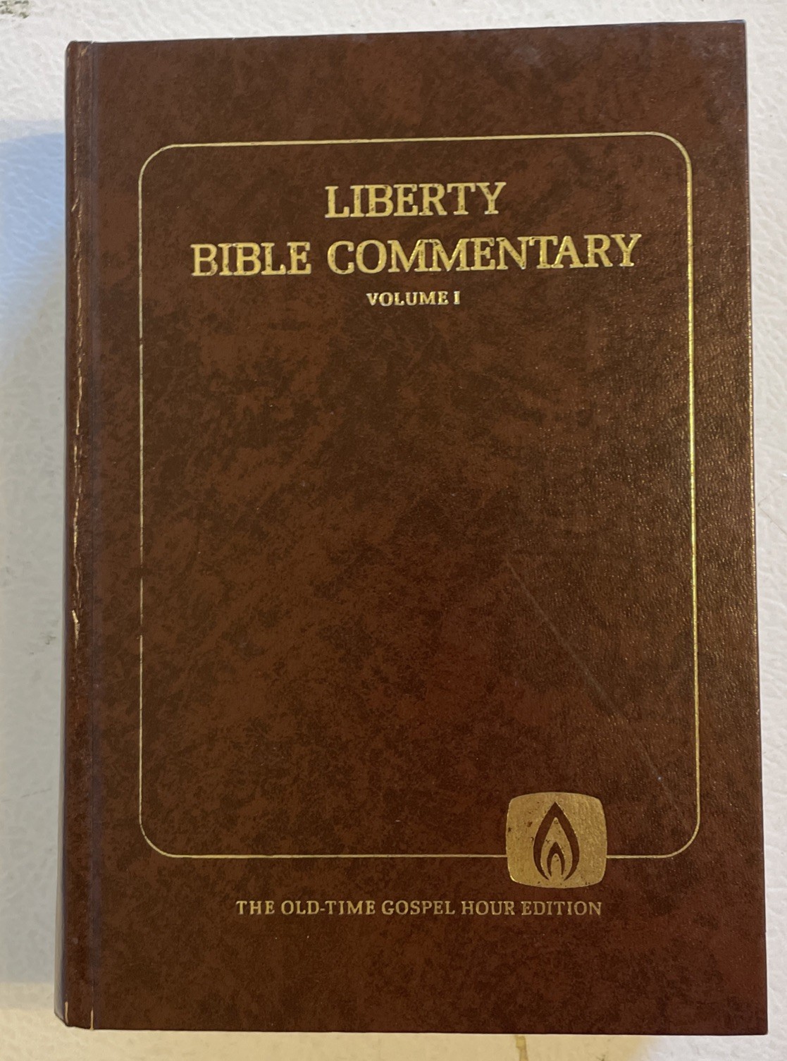 Liberty Bible Commentary Vol 1 Old Testament (Old-Time Gospel Hour) HC 1982